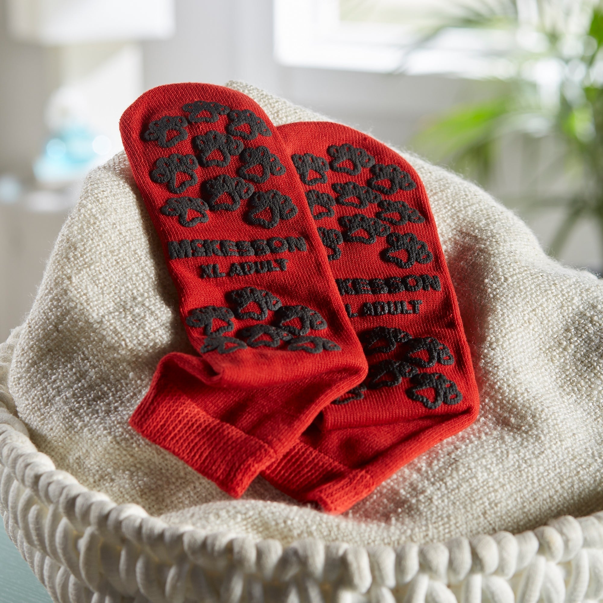 McKesson Terries™ Adult Slipper Socks, X-Large (1 Unit)