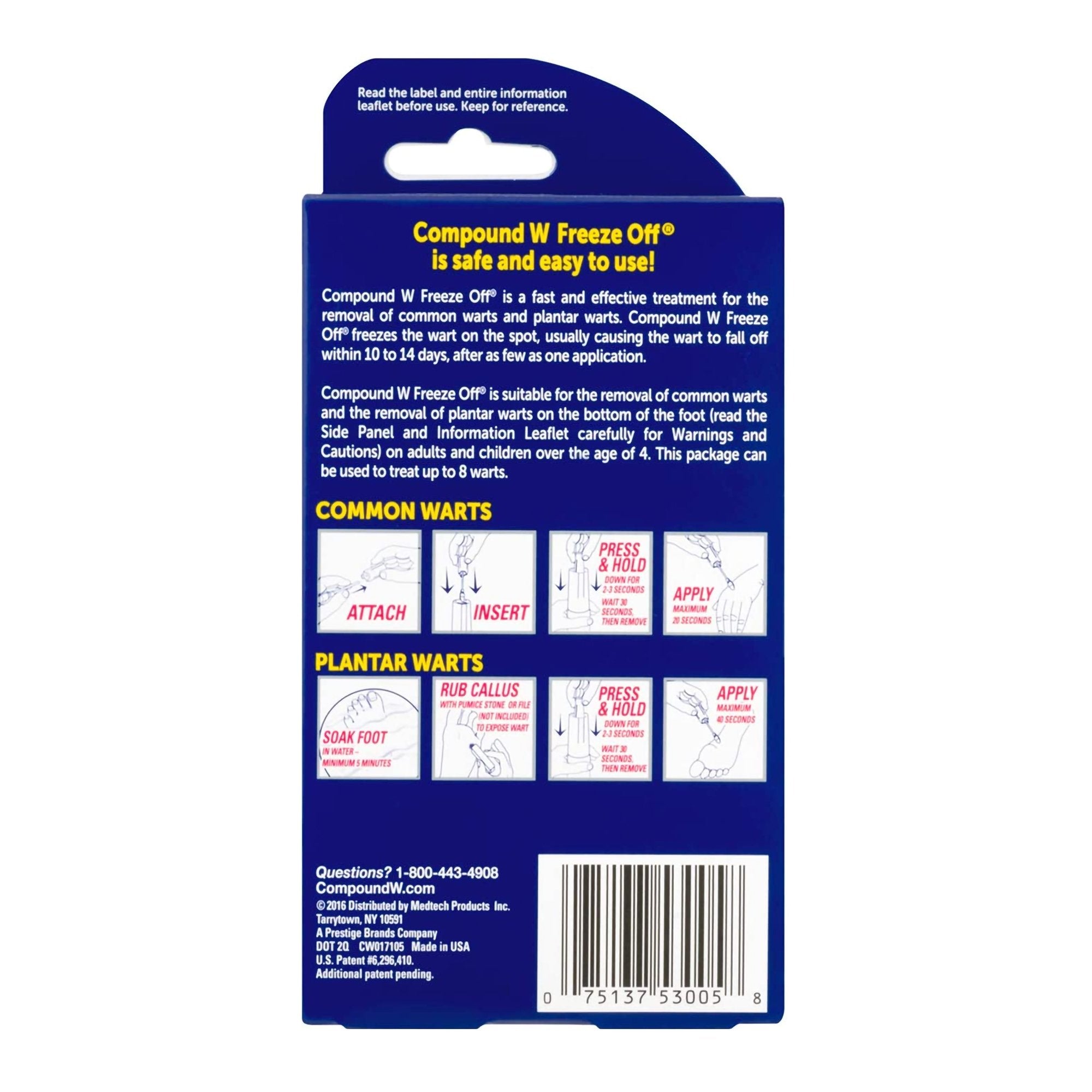 Compound W® Freeze Off® Dimethyl Ether / Propane Wart Remover (1 Unit)