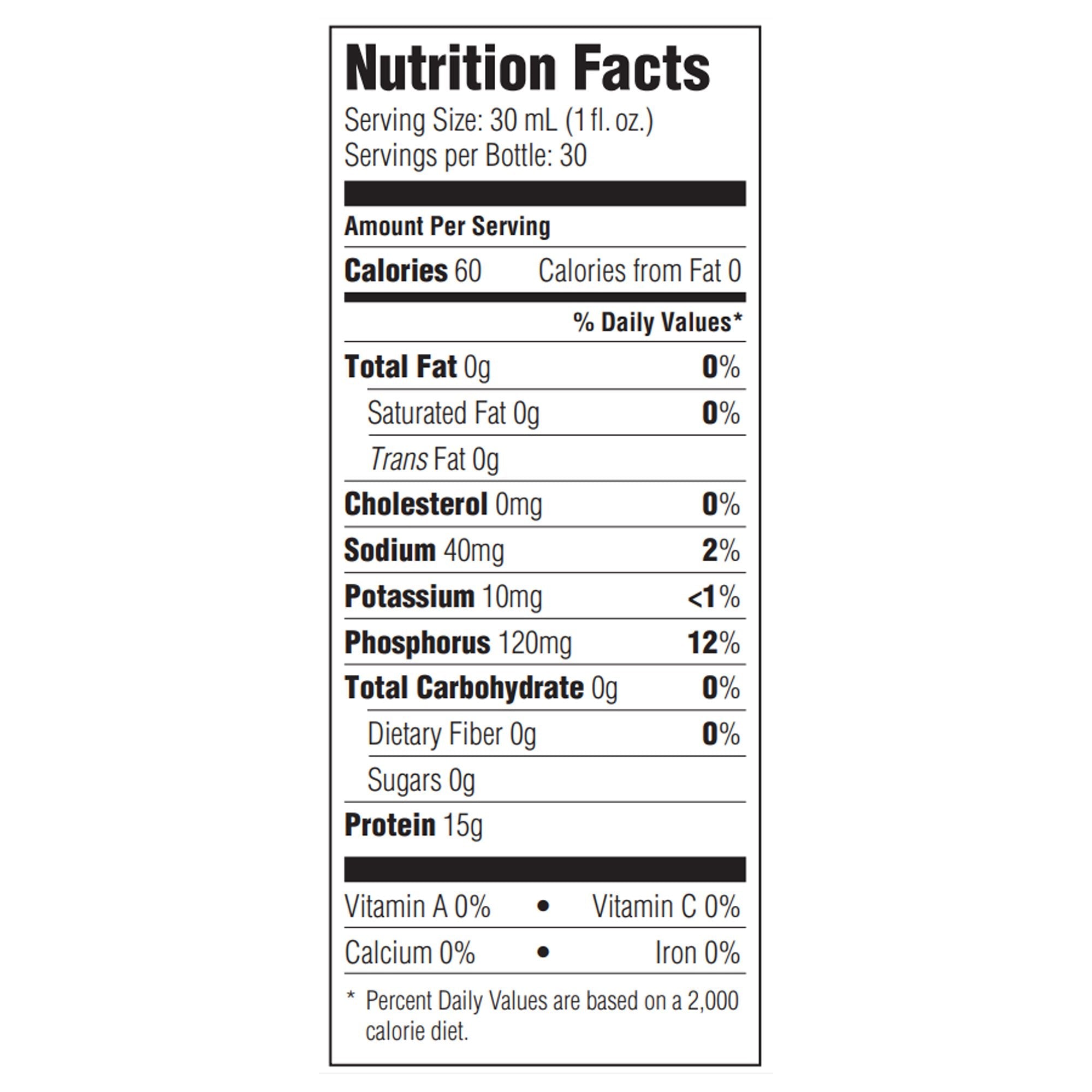 ProSource NoCarb™ Concentrate Collagen & Whey Protein Formula, 32-ounce Bottle (1 Unit)