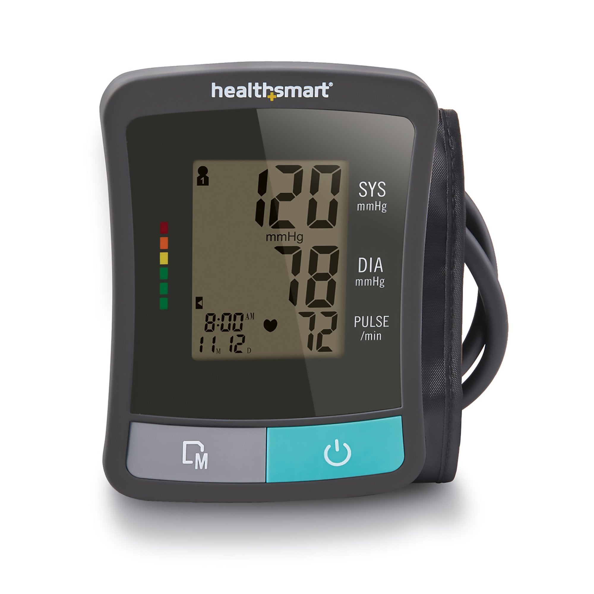 Mabis 1-Tube Blood Pressure Monitor, Digital, Black Cuff (1 Unit)