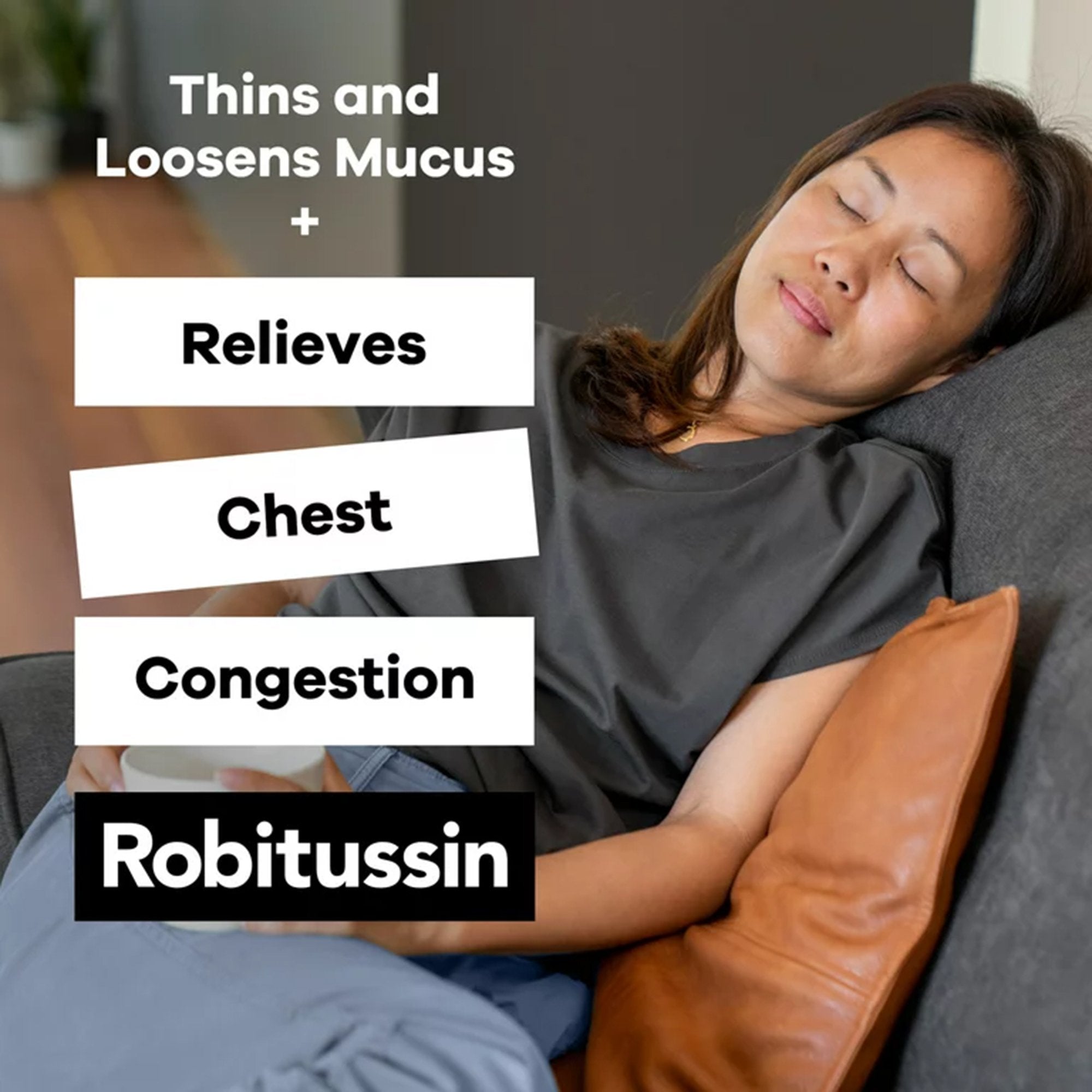 Robitussin Adult Cough + Chest Congestion DM Liquid Maximum Strength, 8-ounce bottle (1 Unit)