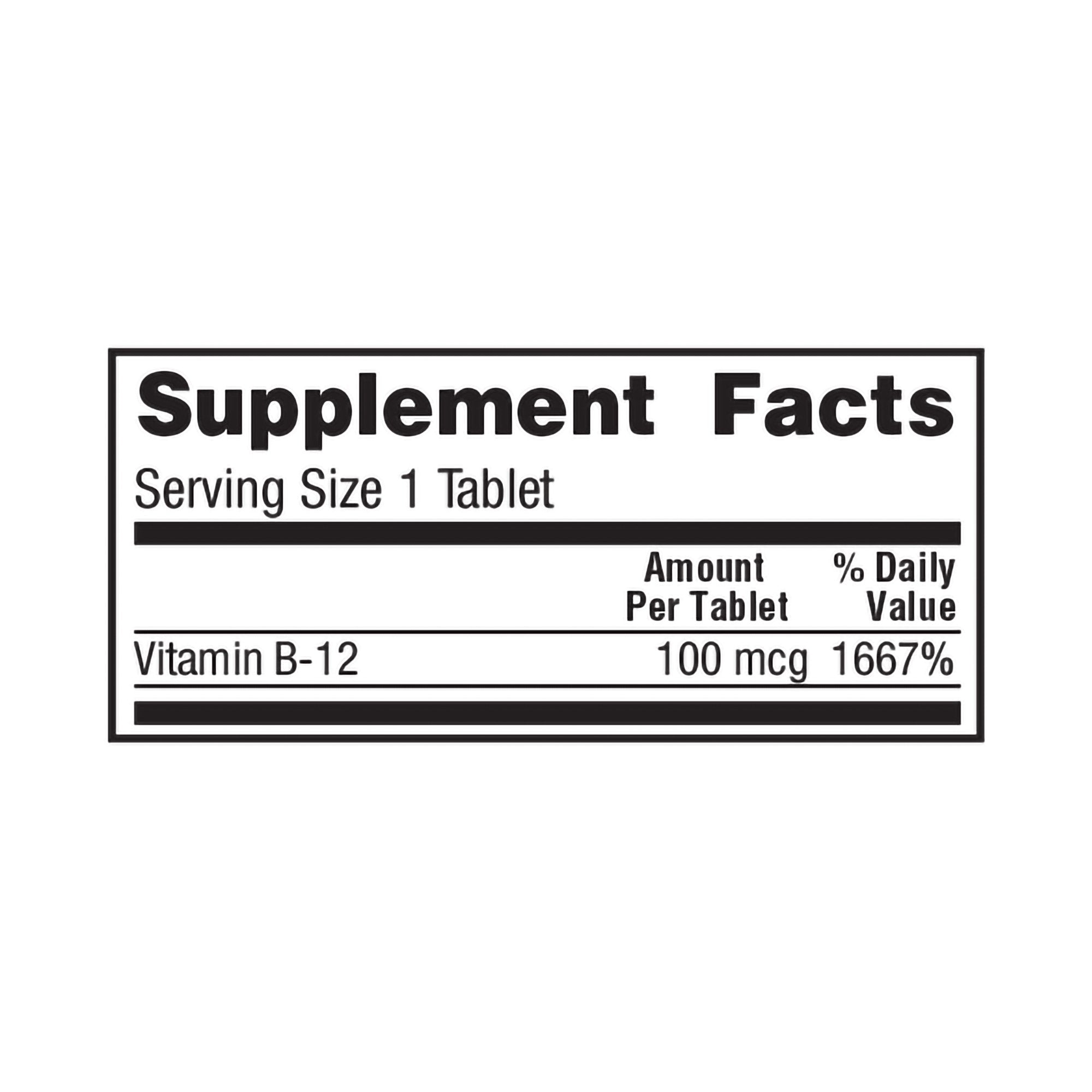 Health*Star® Vitamin B-12 Supplement (1 Unit)