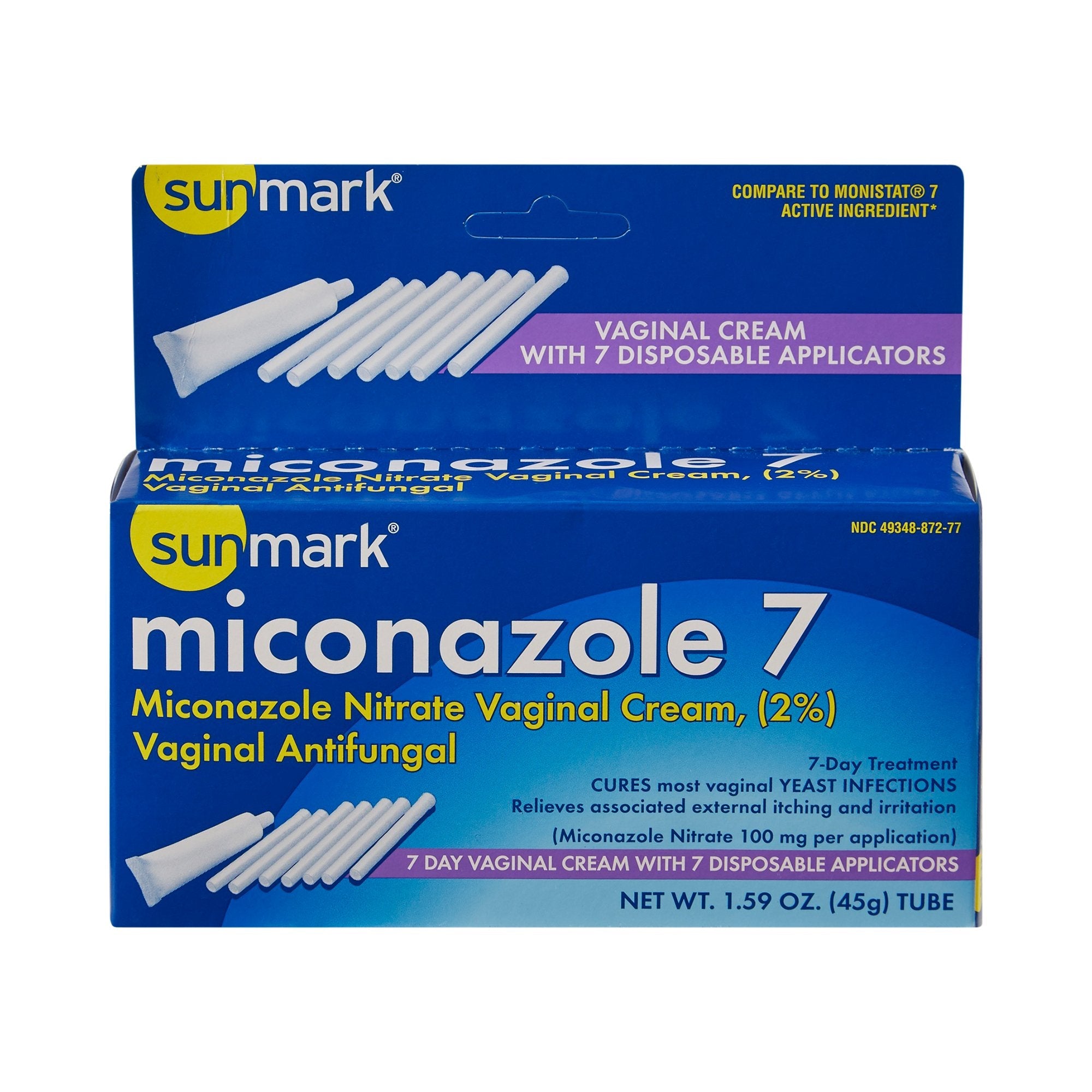 sunmark® Miconazole 7 Vaginal Antifungal Disposable Applicators (1 Unit)