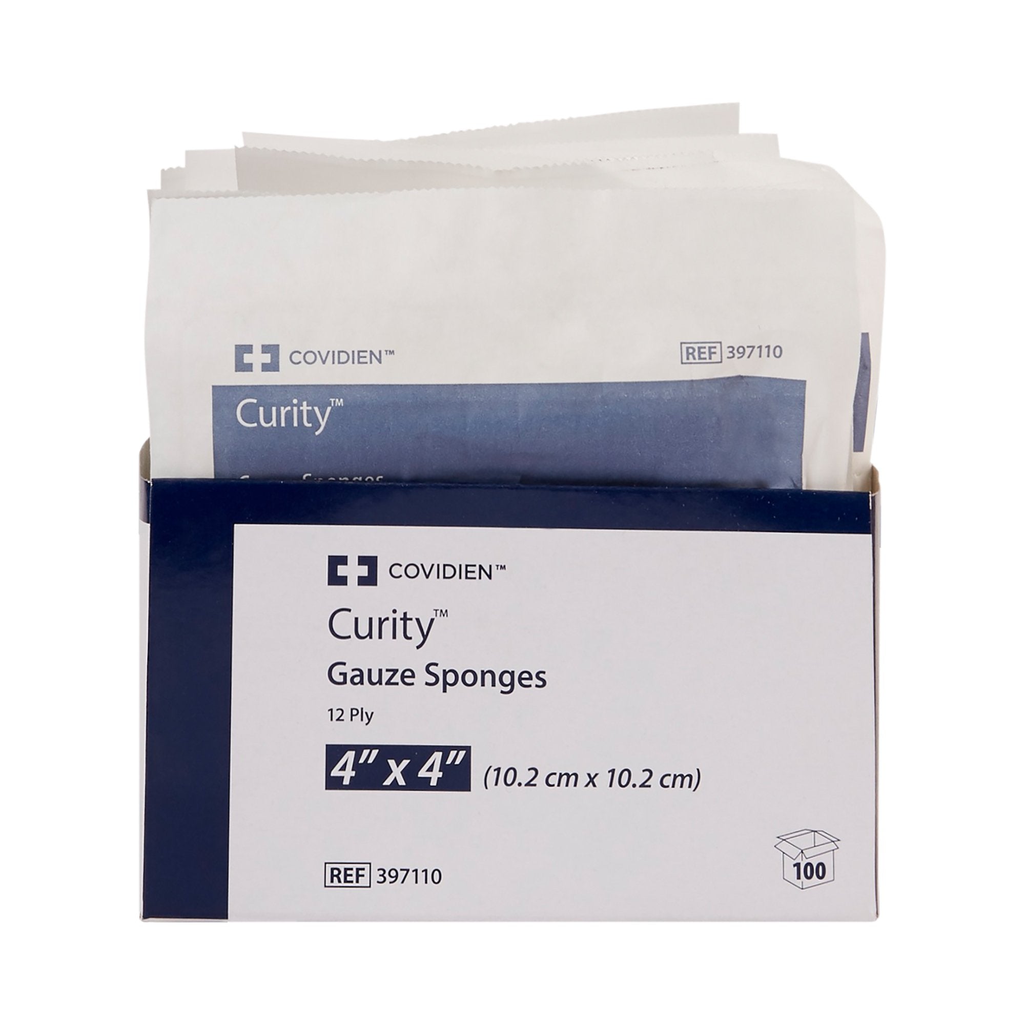 Curity™ Sterile USP Type VII Gauze Sponge, 4 x 4 Inch (160 Units)