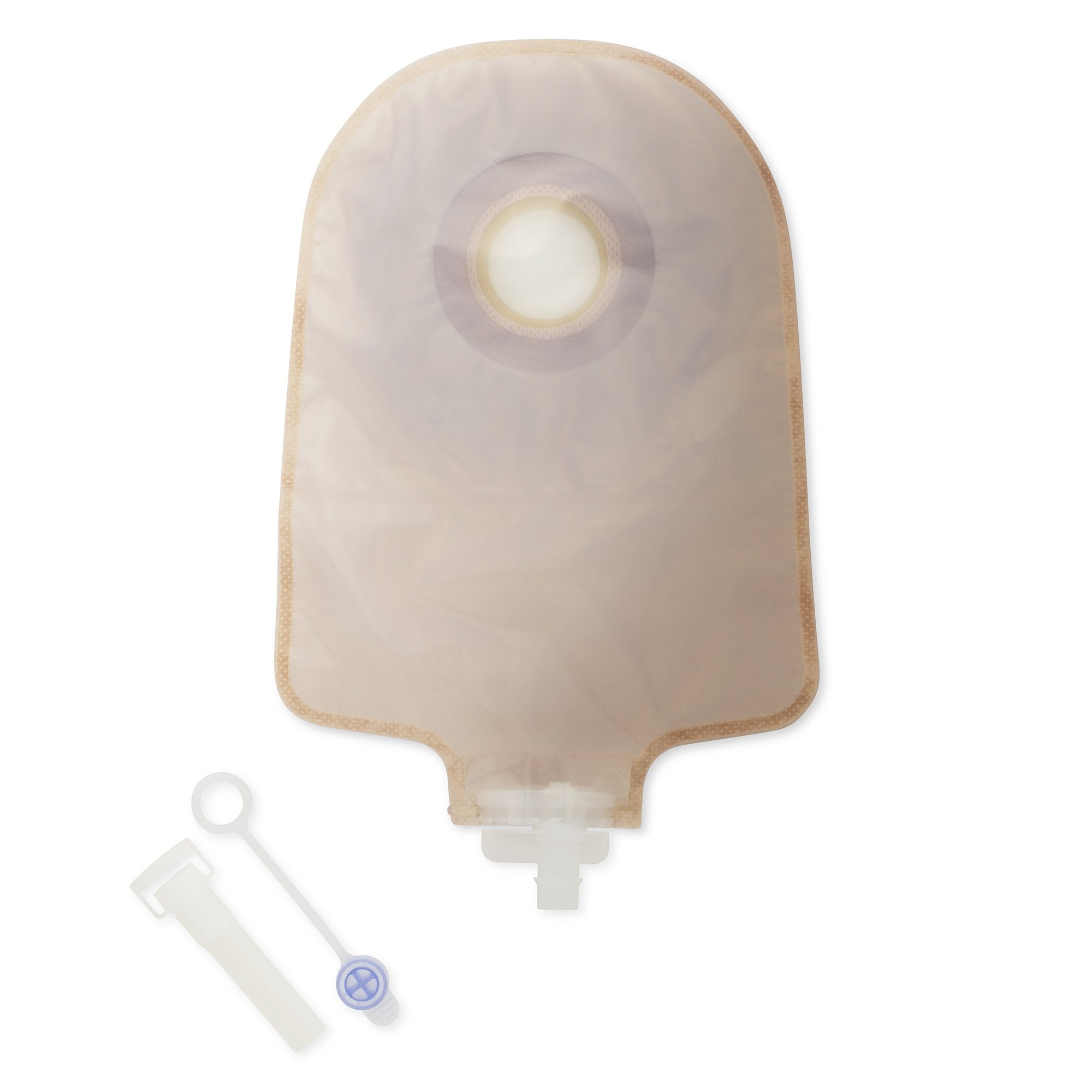 Premier™ One-Piece Drainable Transparent Urostomy Pouch, 9 Inch Length, 1½ Inch Stoma (10 Units)