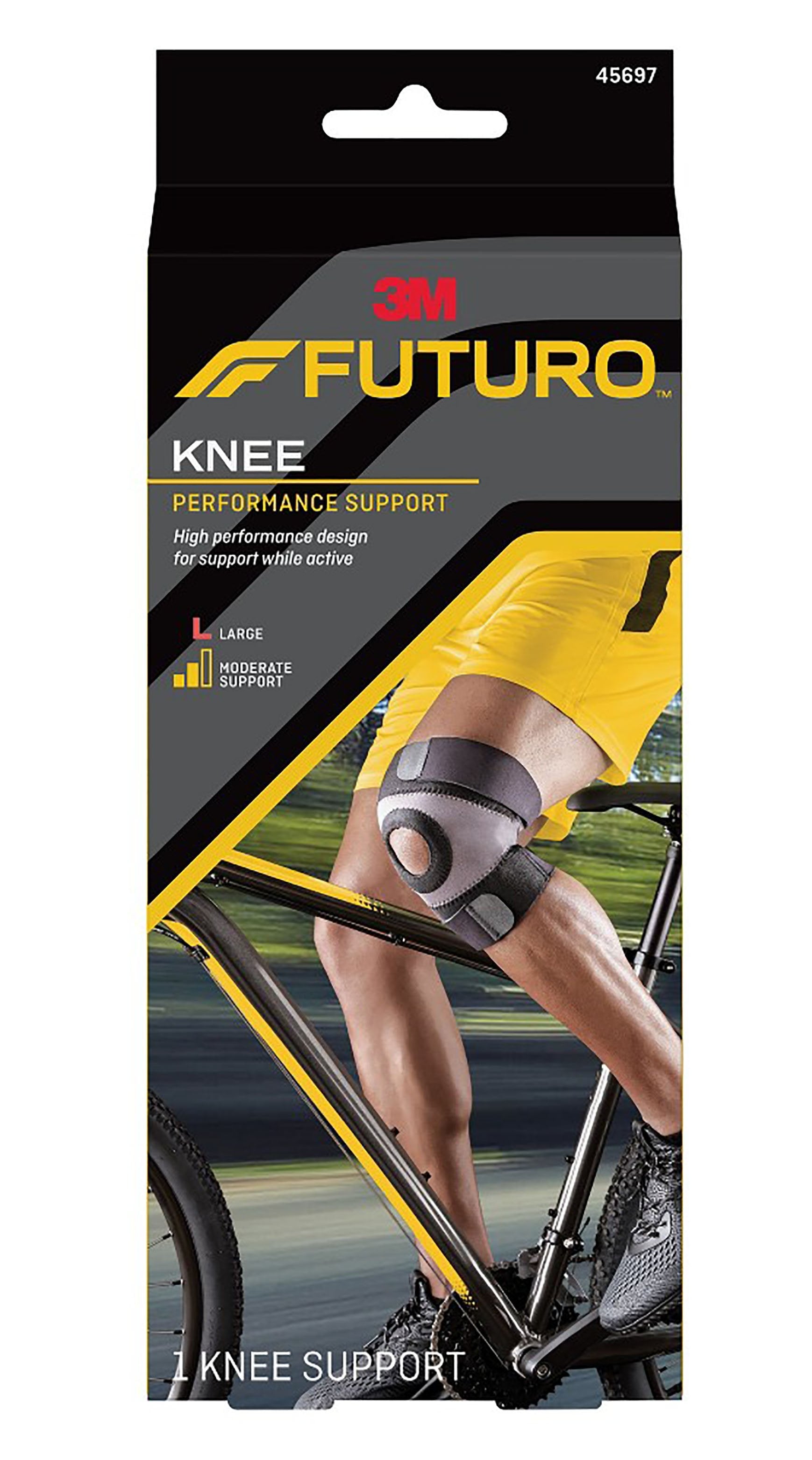 3M™ Futuro™ Sport Moisture Control Knee Brace, Large (3 Units)