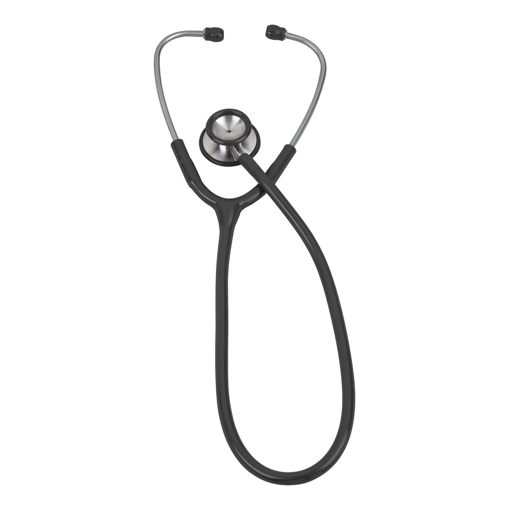 Veridian Pinnacale Series Stainless Steel Stethoscope, Black (1 Unit)