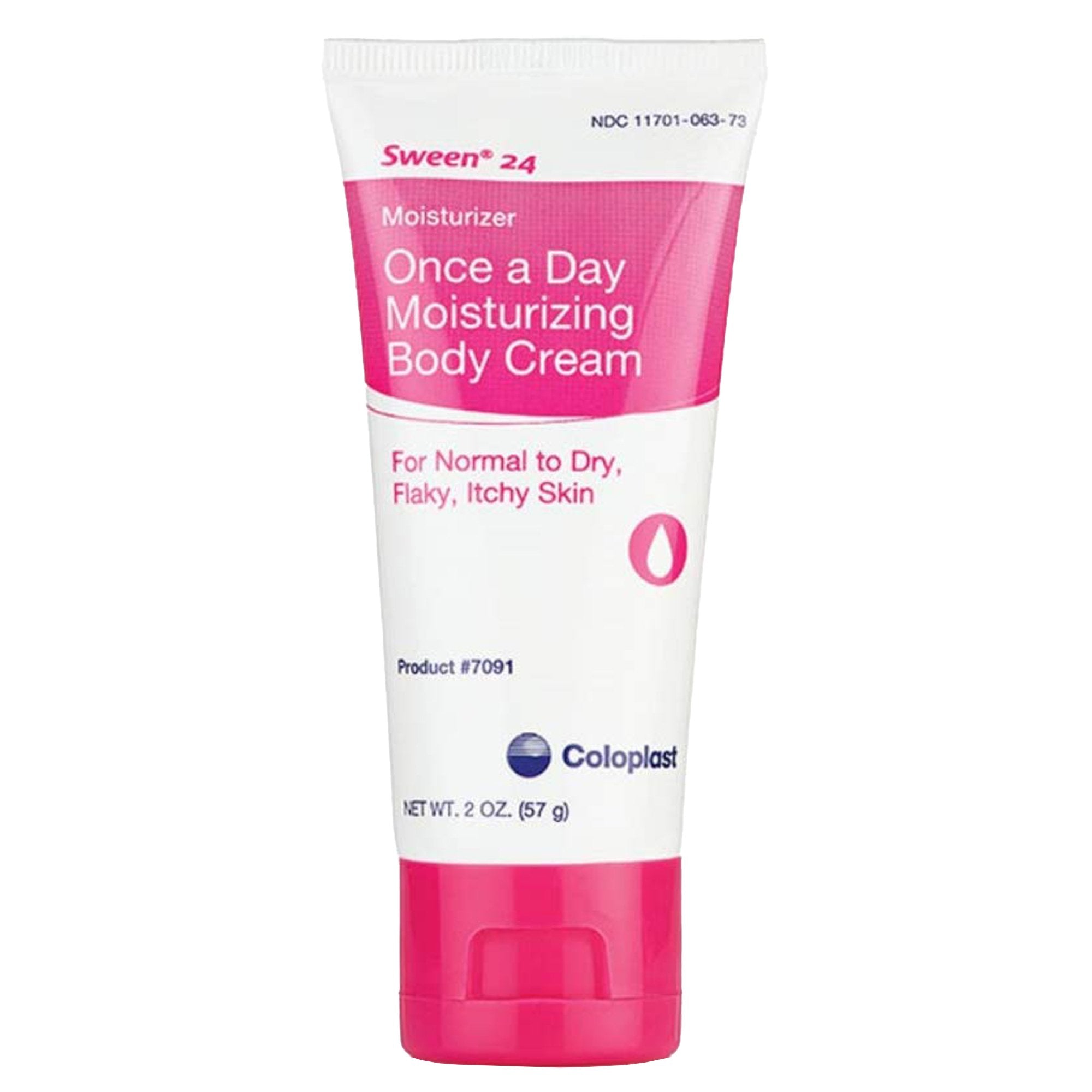 Sween 24 Hand and Body Moisturizer, Unscented, CHG Compatible Cream, 2 oz (12 Units)