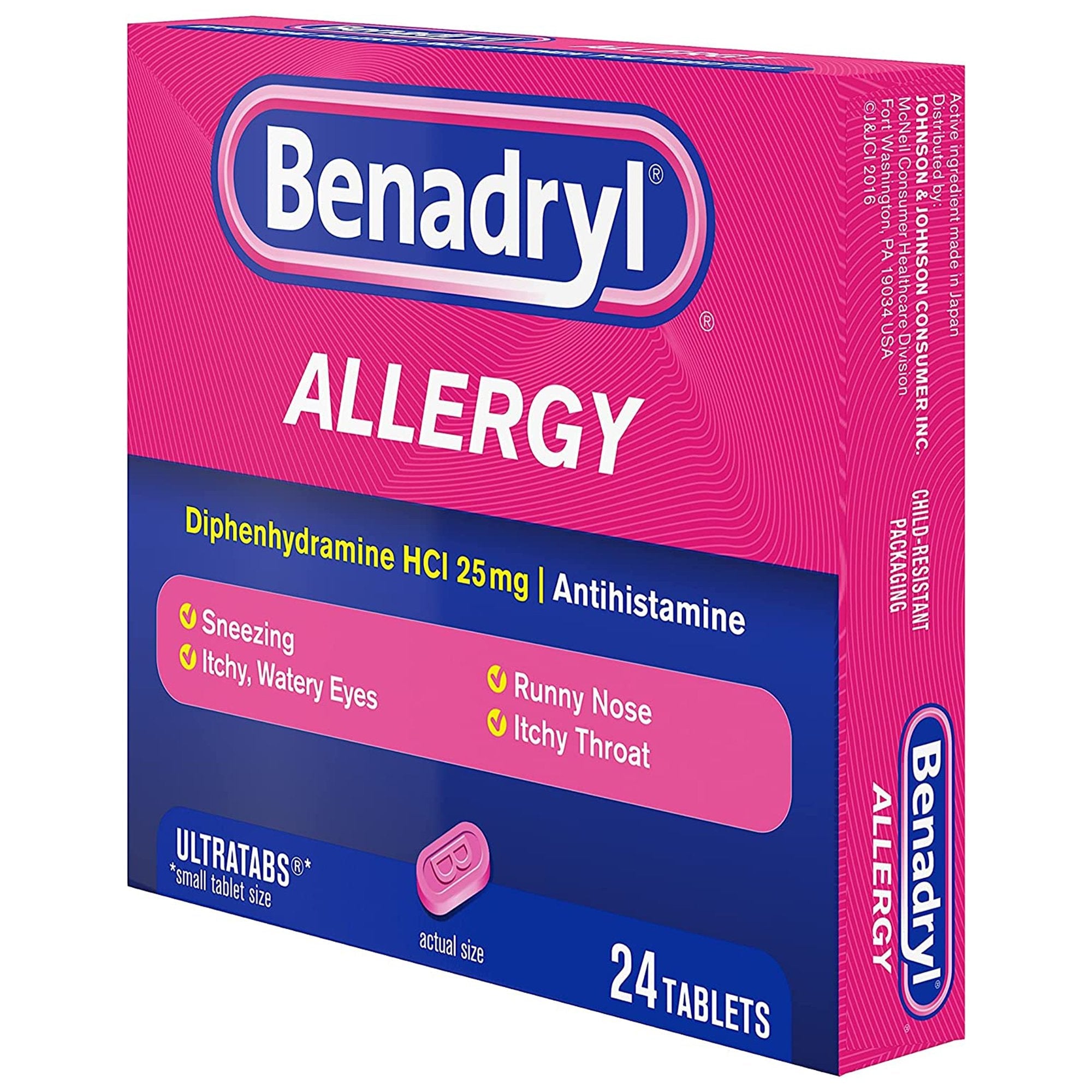 Benadryl® Allergy Ultratabs (24 Units)