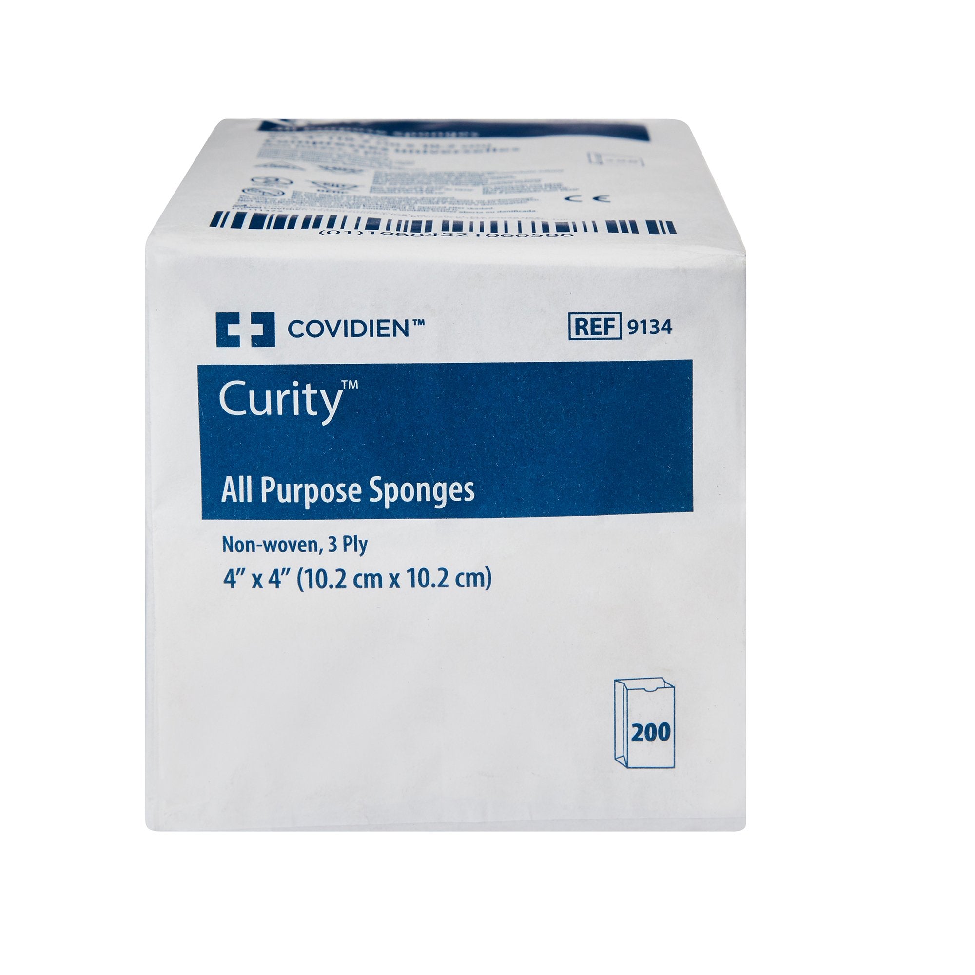 Curity™ NonSterile Nonwoven Sponge, 4 x 4 Inch (4000 Units)