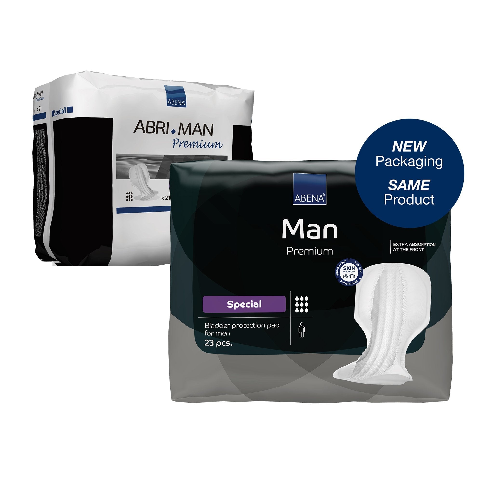 Abena® Man Premium Bladder Protection Pads, Special (23 Units)