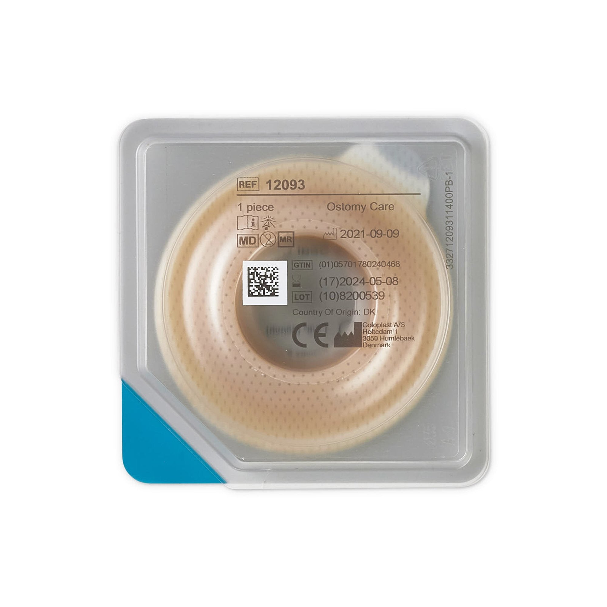 Ostomy Seal Brava® Convex, Starter Hole 1-3/8 Inch (35mm) (10 Units)