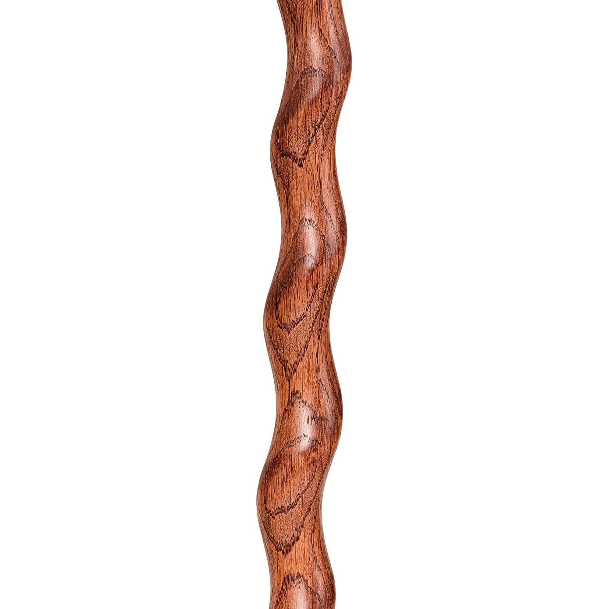 Brazos™ Twisted Assorted Hardwoods Cane with T-Handle, 34-Inch Height (1 Unit)