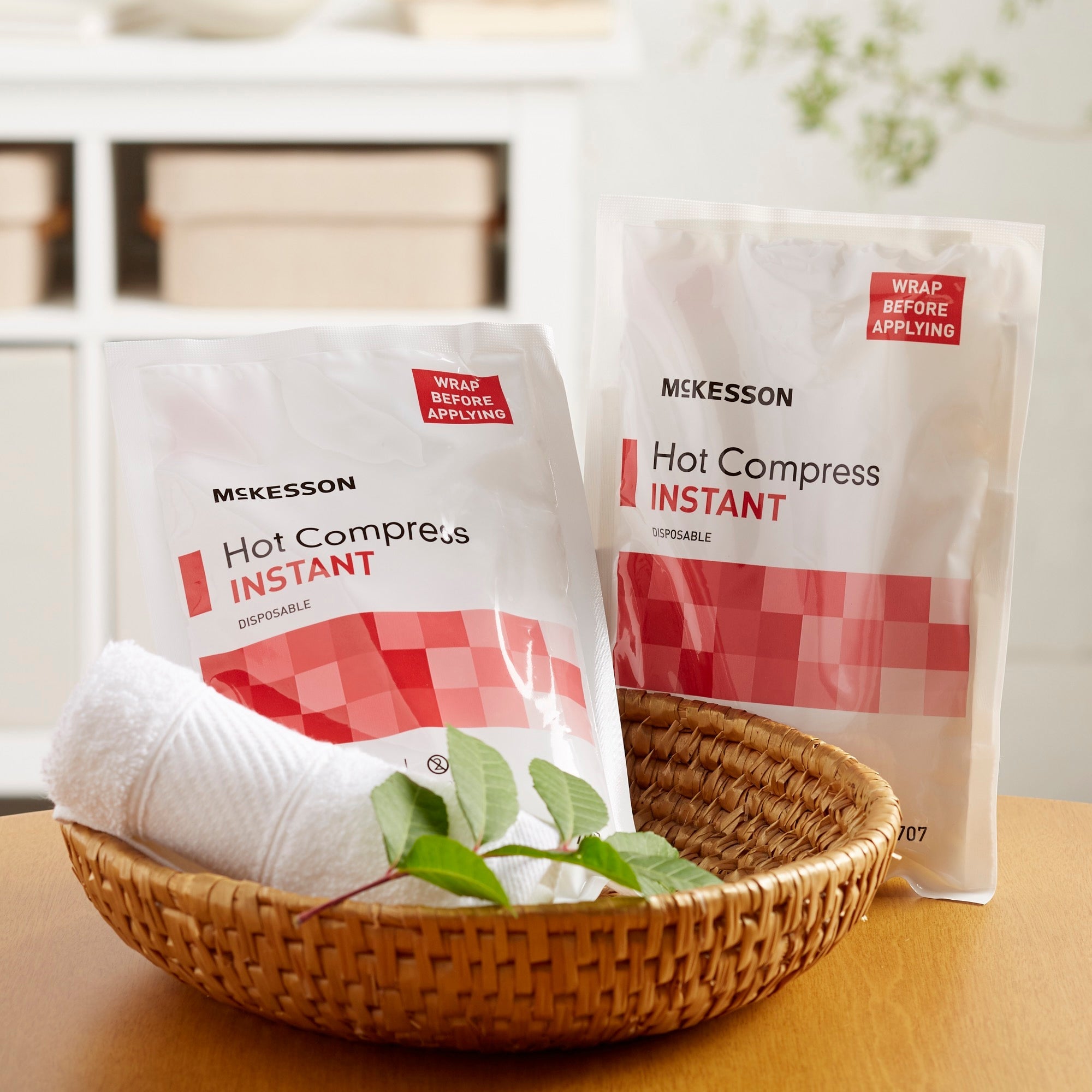 McKesson Instant Hot Packs 6x9" - General Purpose Heat Relief (24-Pack)