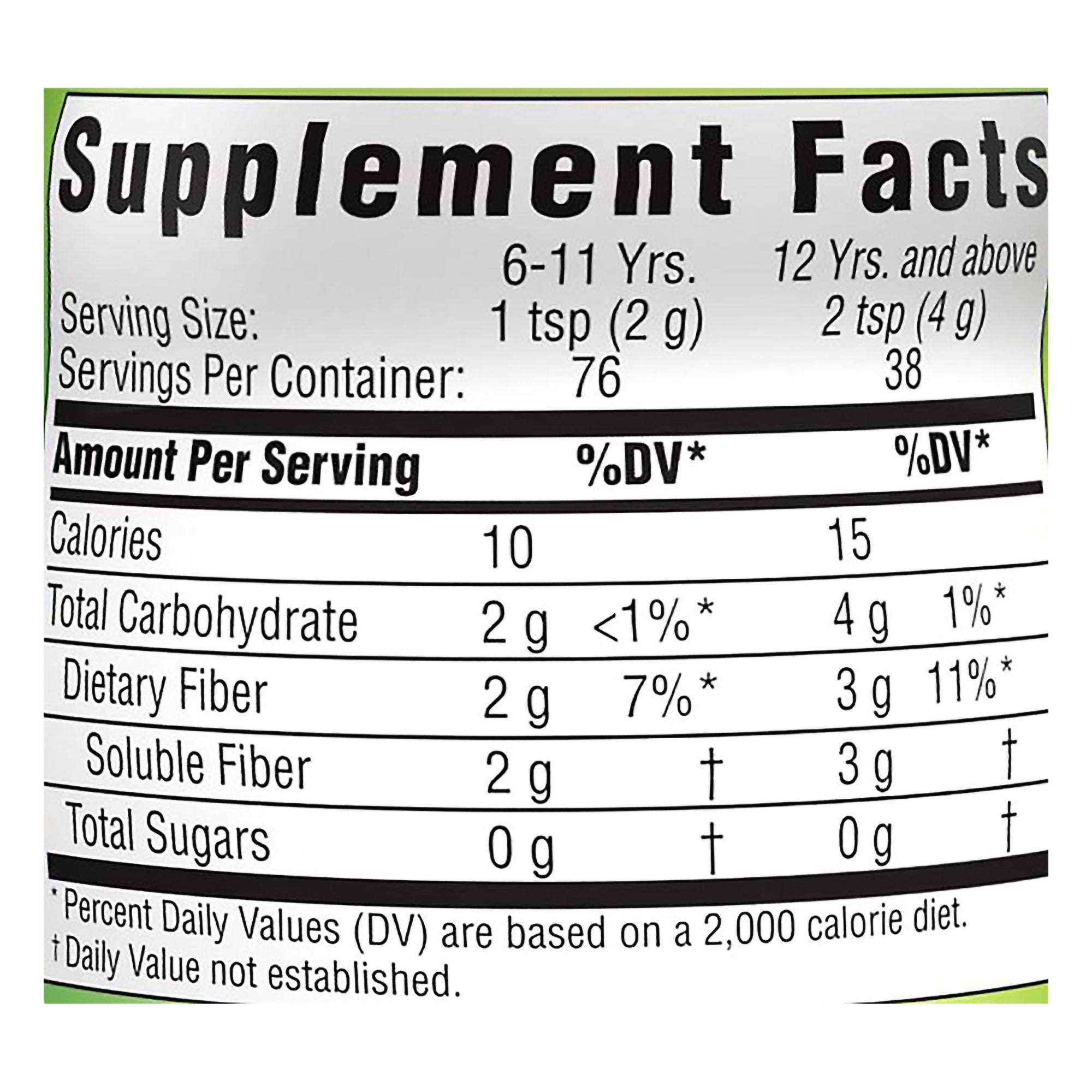 Benefiber® Prebiotic Fiber Supplement, 5.4-ounce bottle (1 Unit)