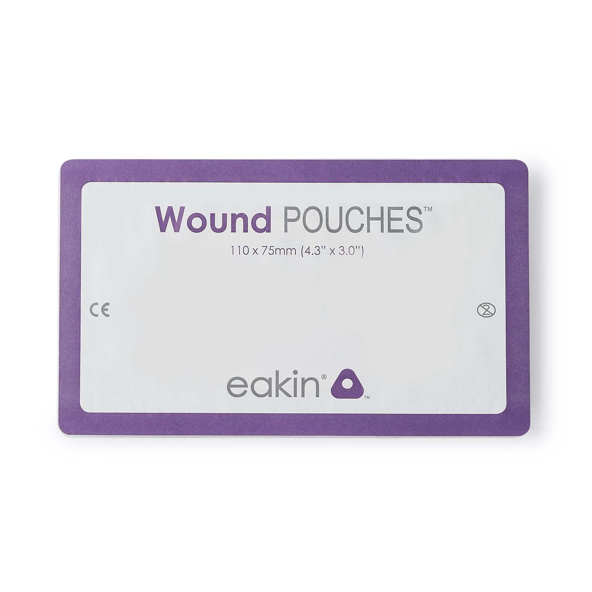 Eakin® Fistula and Wound Drainage Pouch, 3 x 4-3/10 Inch (10 Units)