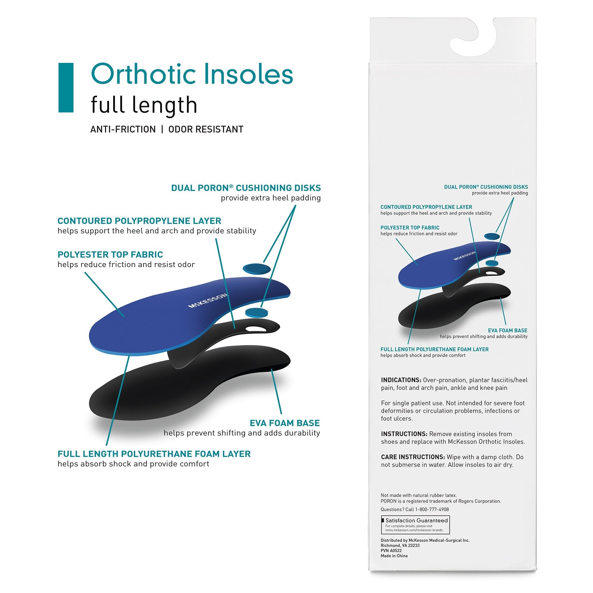 McKesson Insole, Size C (12 Units)
