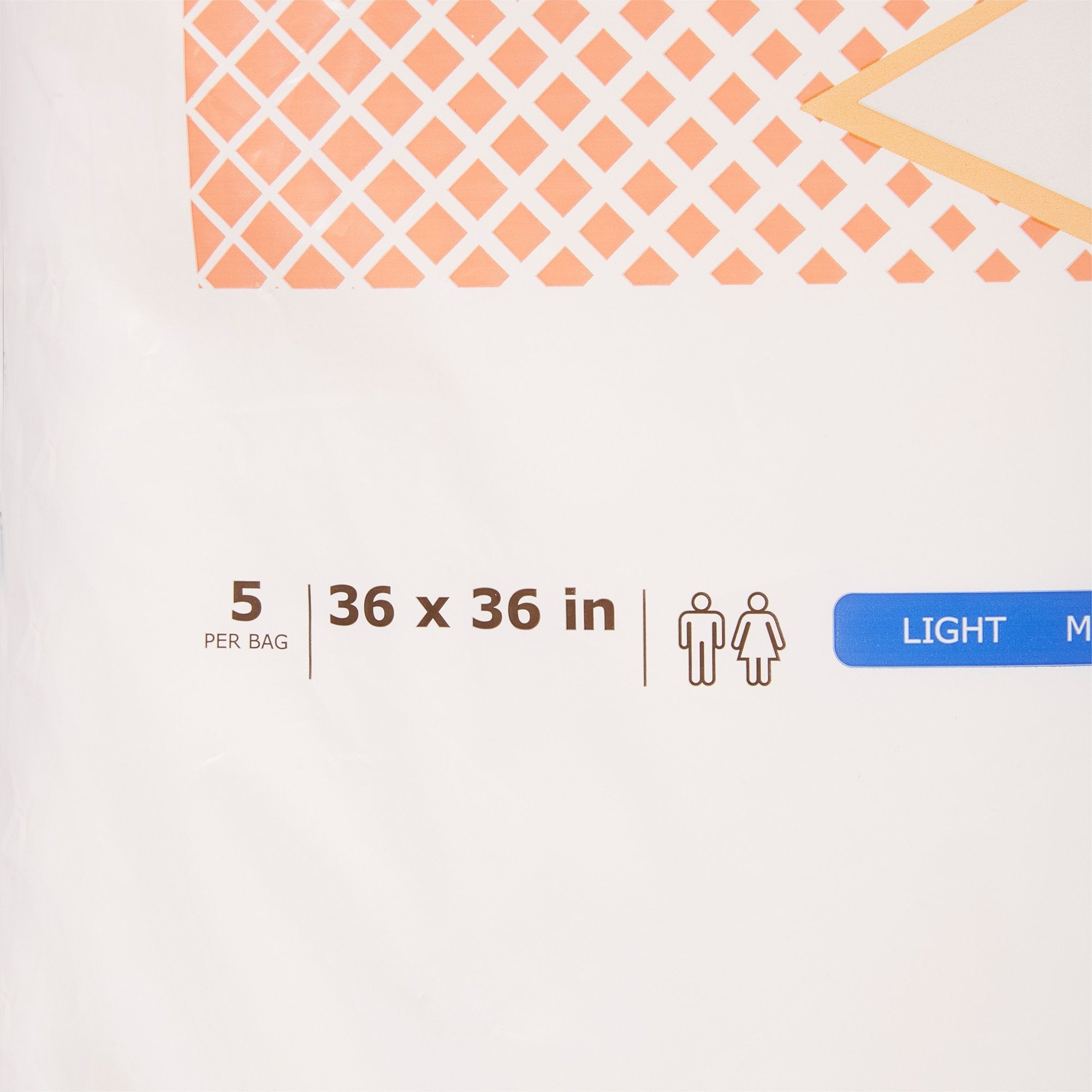 McKesson Ultra Heavy Absorbency Underpads, 36x36, 5-Pack