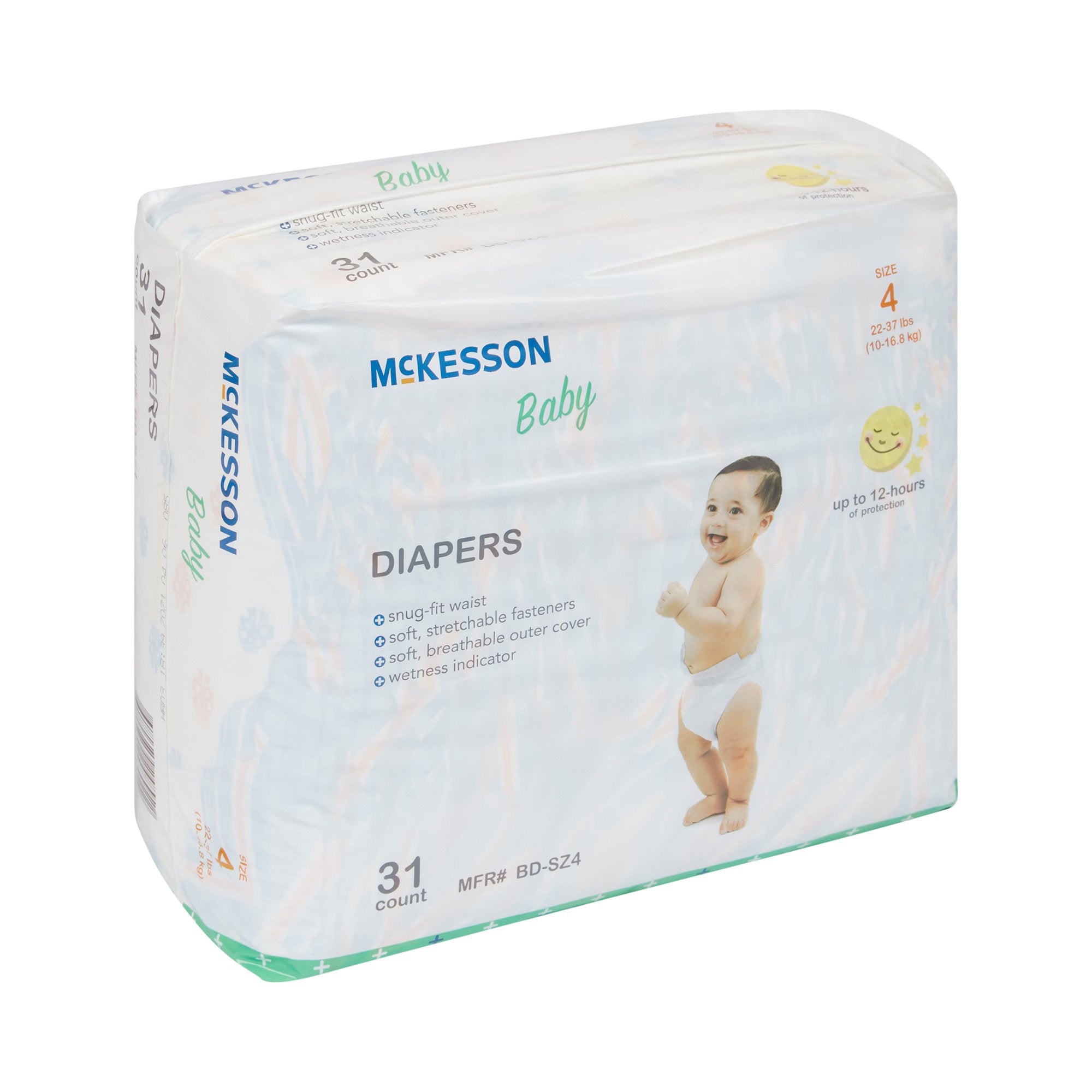 McKesson Baby Diaper, Size 4 (1 Unit)