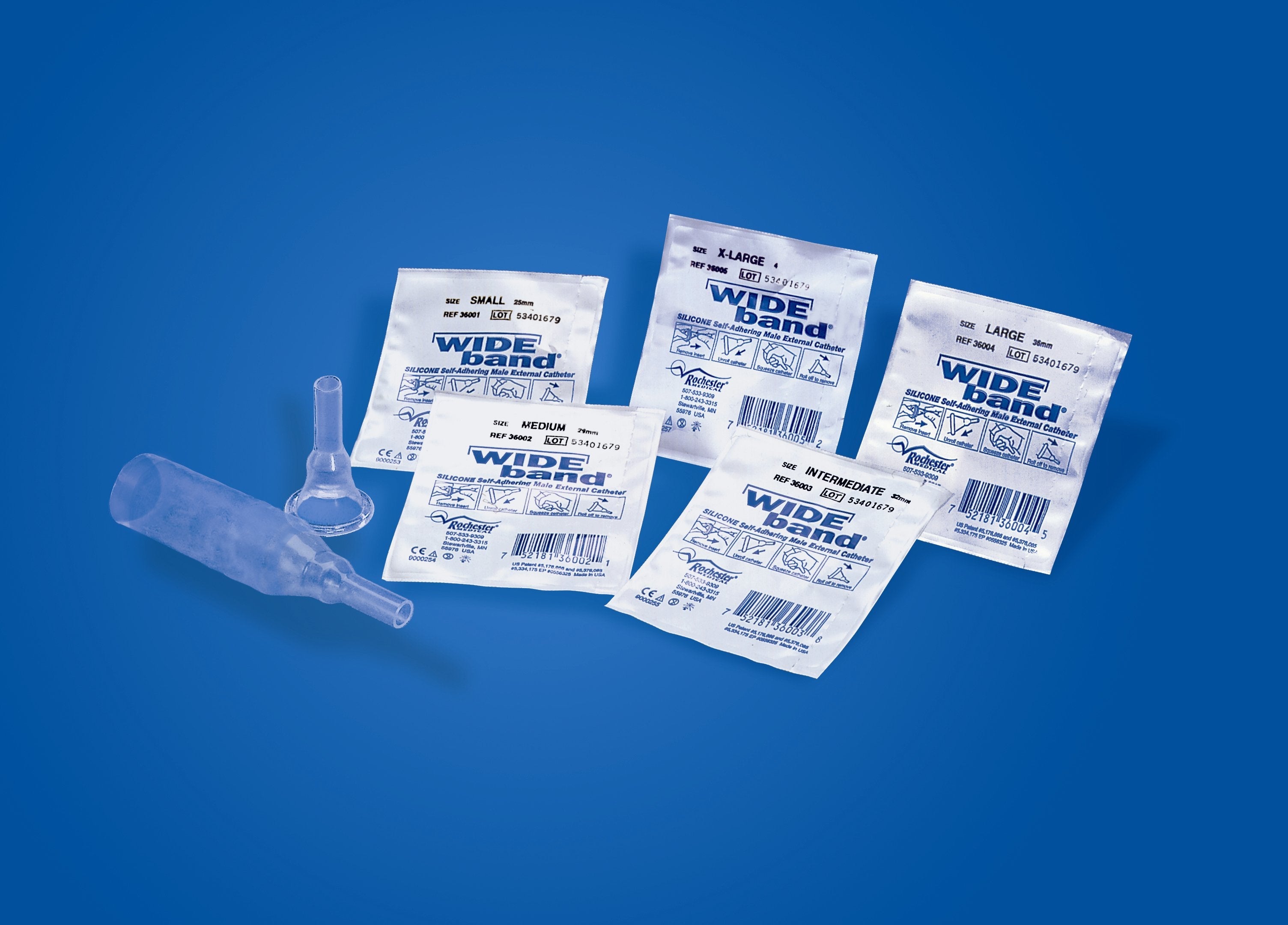 Wide Band® Male External Catheter (30 Units)