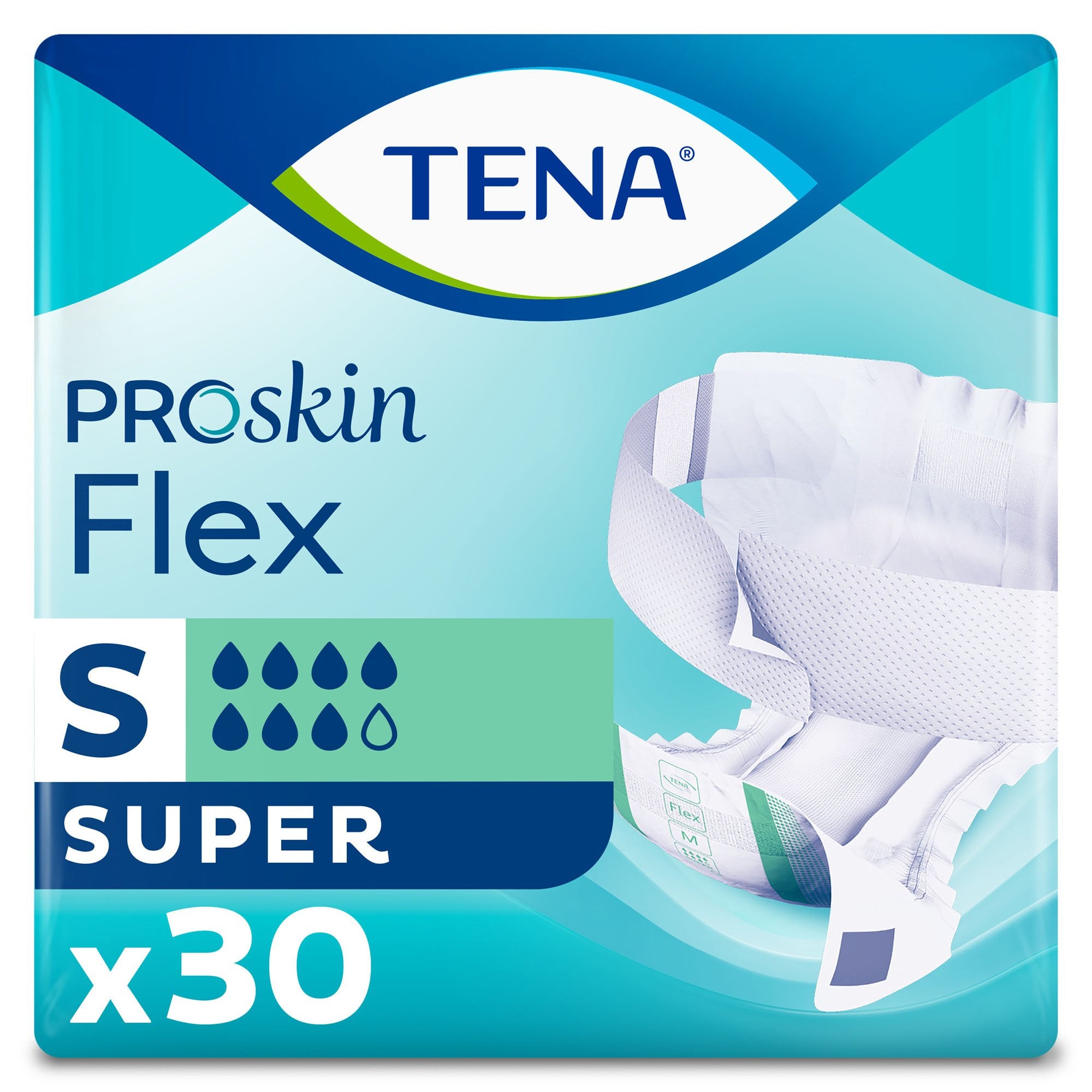 Tena® Flex™ Super Incontinence Belted Undergarment, Size 8 (1 Unit)