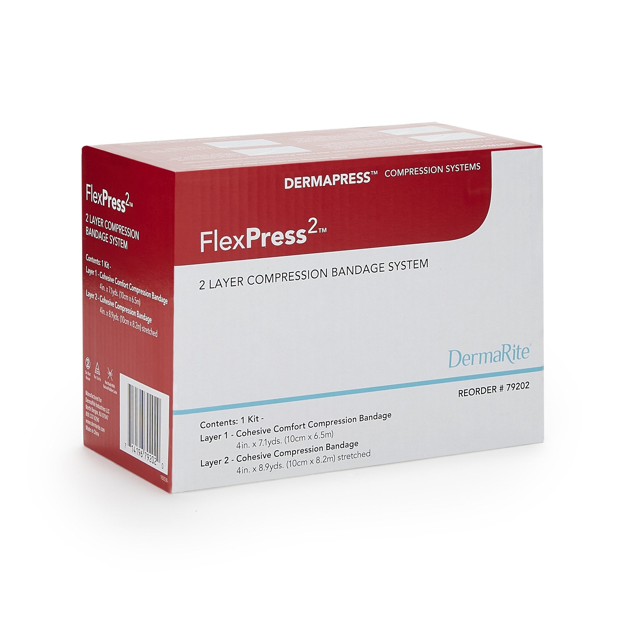 FlexPress2™ 2-Layer Compression Bandage System (1 Unit)