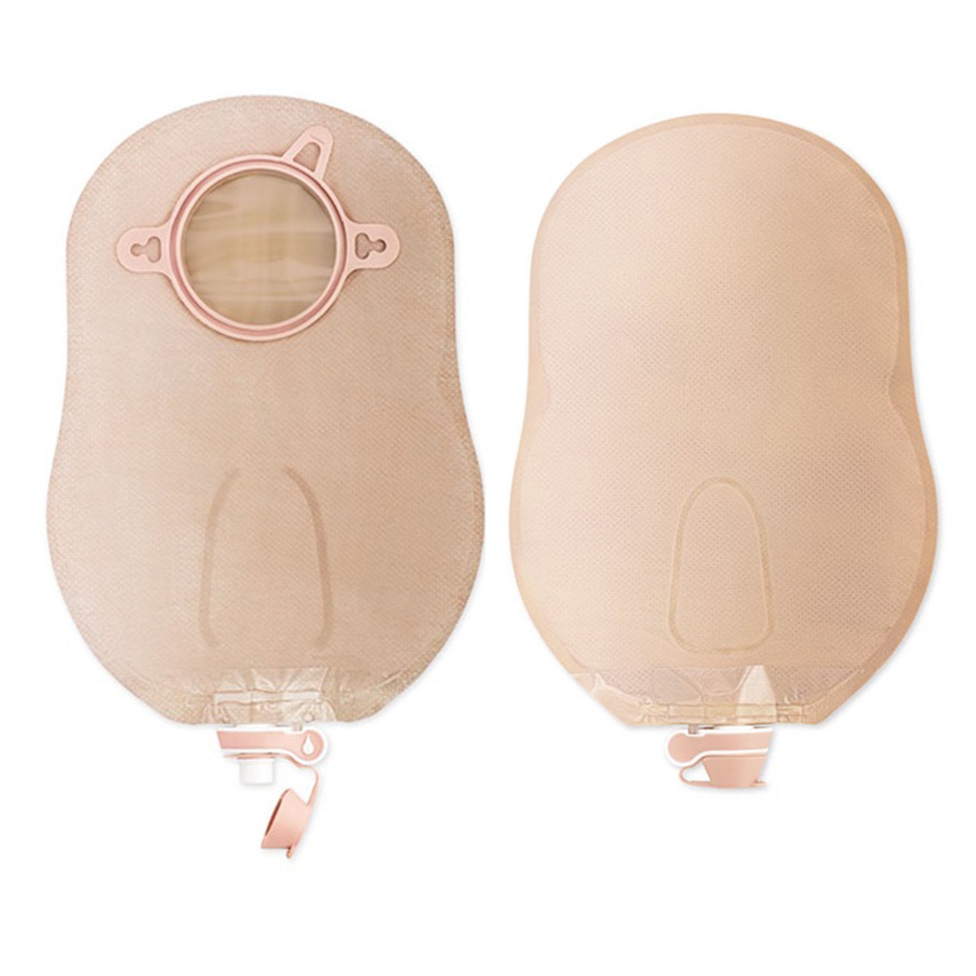 New Image™ Drainable Beige Urostomy Pouch, 9 Inch Length, 2¾ Inch Flange (10 Units)