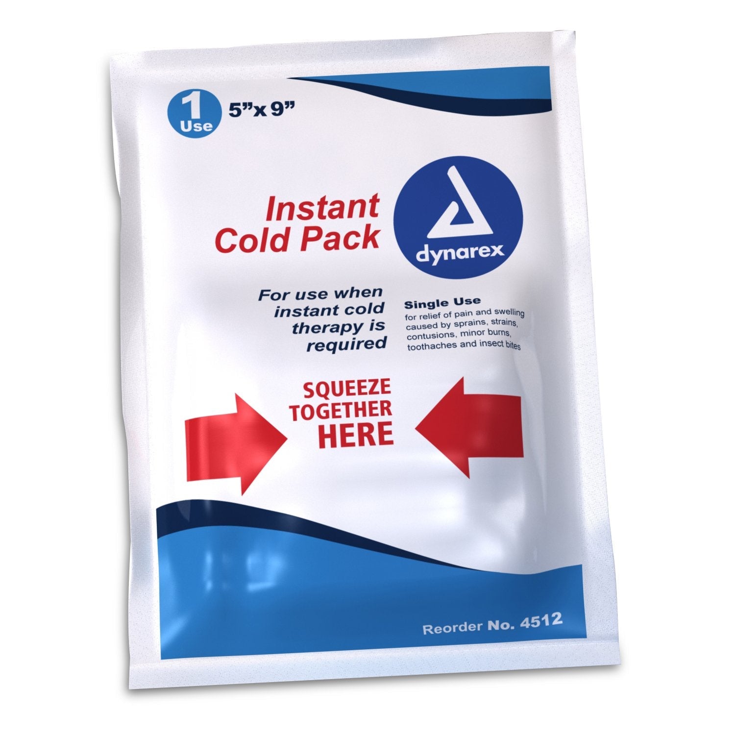 dynarex® Instant Cold Pack, 5 x 9 Inch (24 Units)