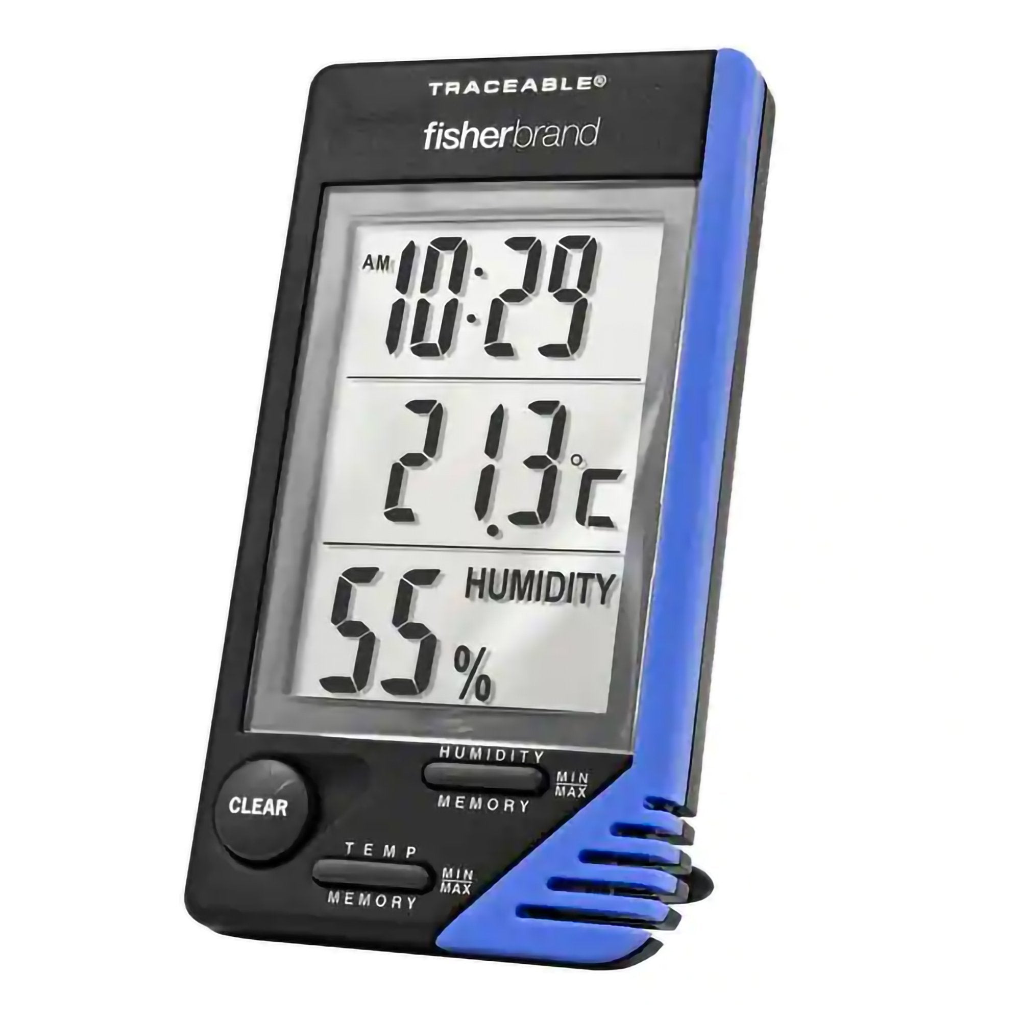 Fisherbrand™ Traceable® Digital Thermometer / Hygrometer, 32° to 122° F (1 Unit)