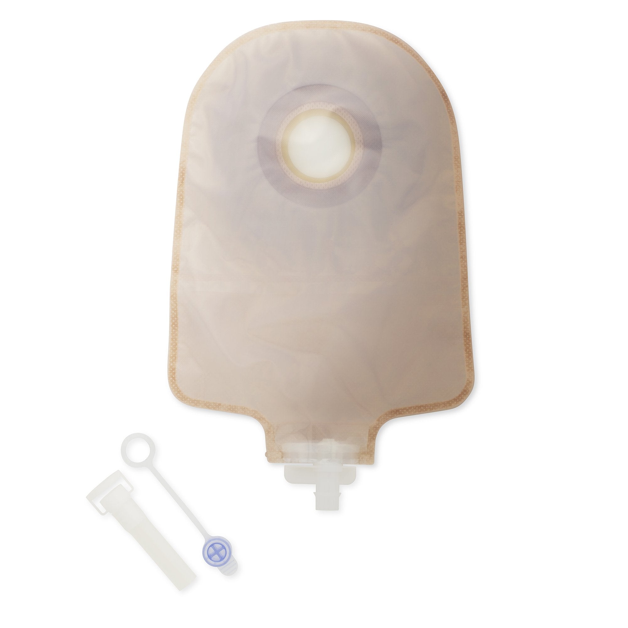 Premier™ One-Piece Drainable Transparent Urostomy Pouch, 9 Inch Length, 7/8 Inch Stoma (5 Units)