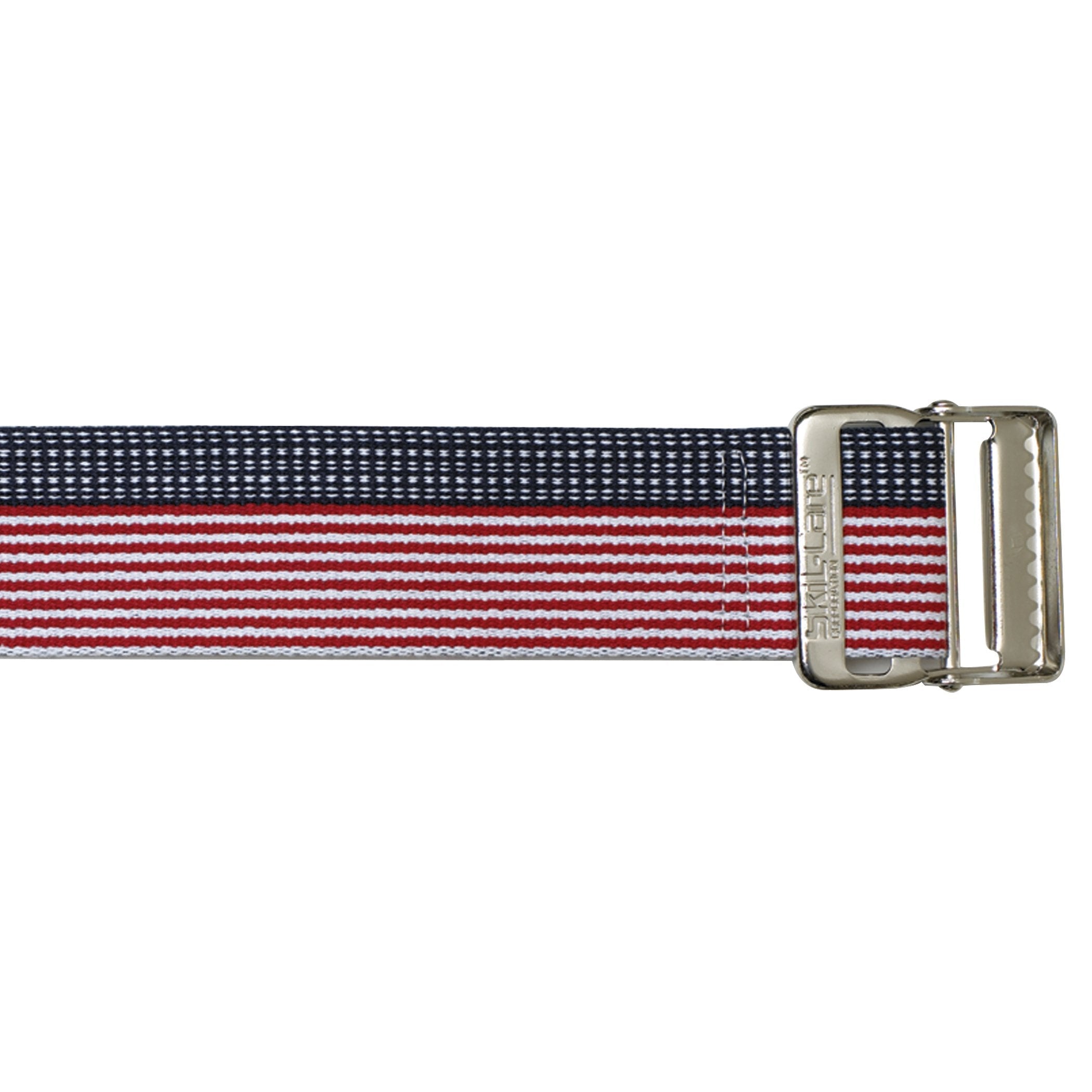 SkiL-Care™ Heavy-Duty Gait Belt with Metal Buckle, Stars & Stripes, 60 Inch (1 Unit)