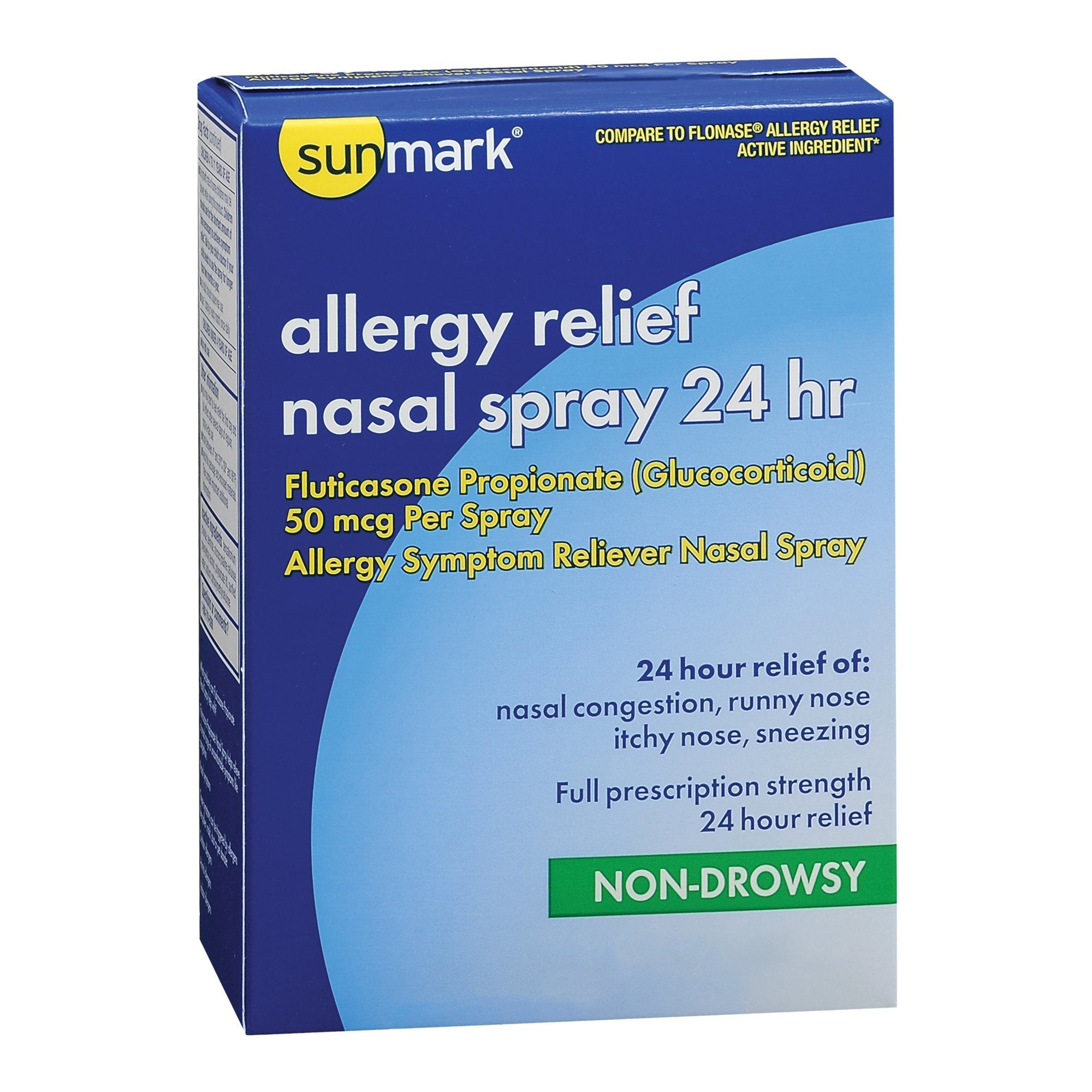 sunmark® 24 Hour Fluticasone Propionate Allergy Relief, 0.34 fl. oz. (1 Unit)