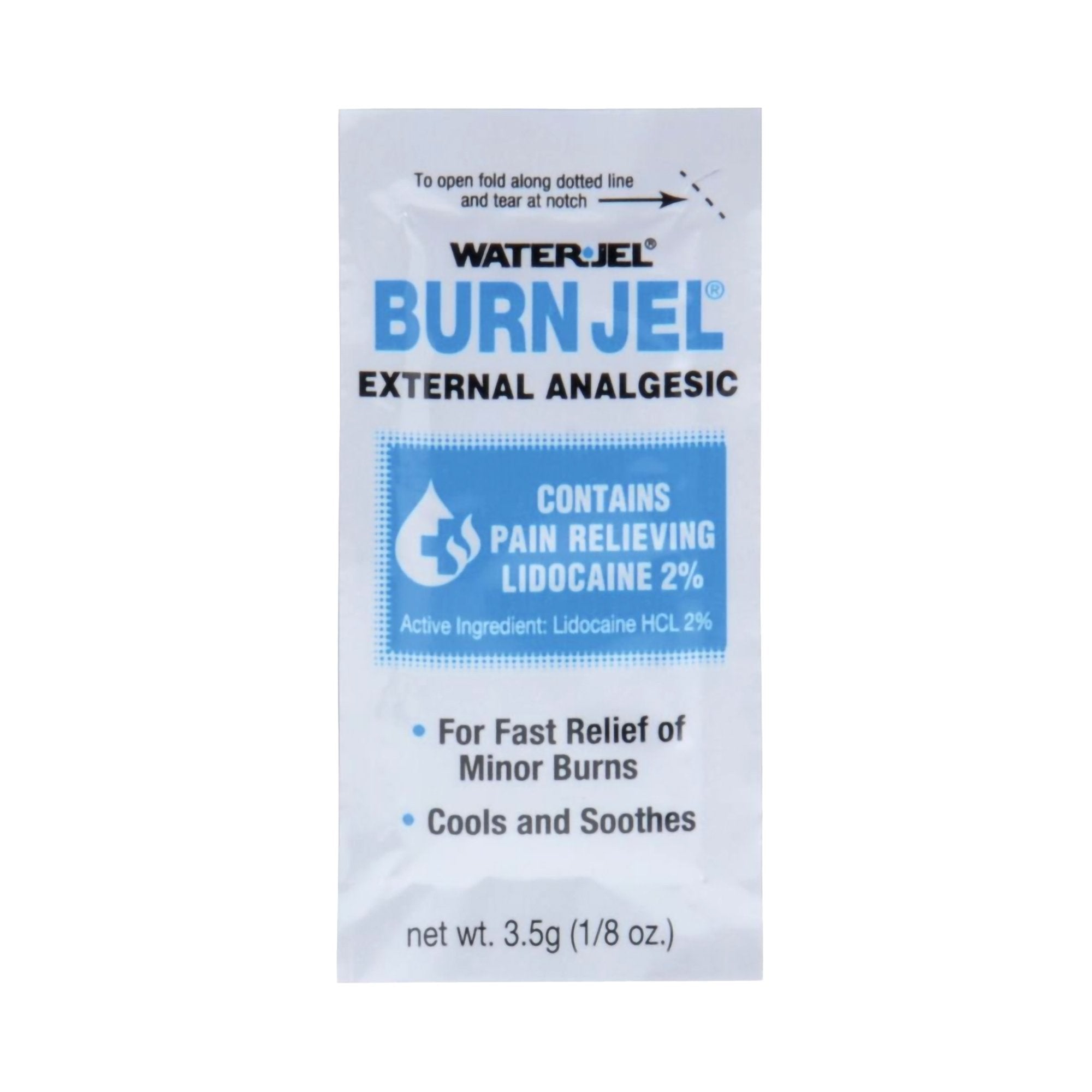 Water Jel® Burn Jel® Lidocaine Burn Relief (25 Units)