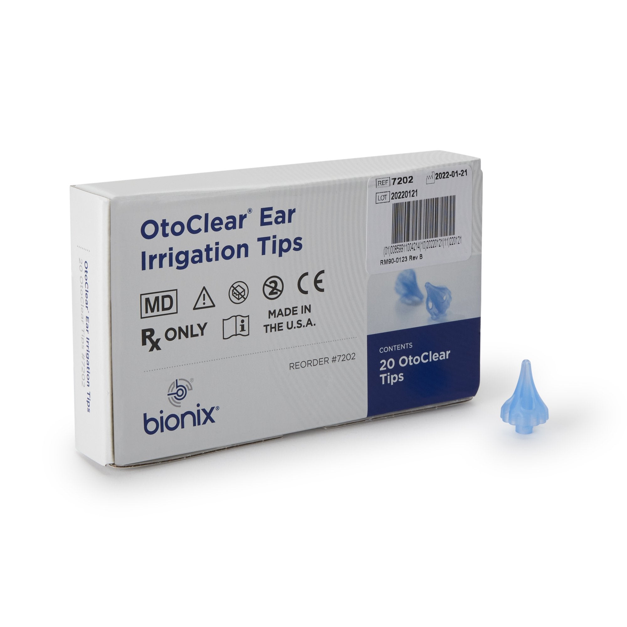 OtoClear® Ear Irrigation Tip, 20 ct. (1 Unit)