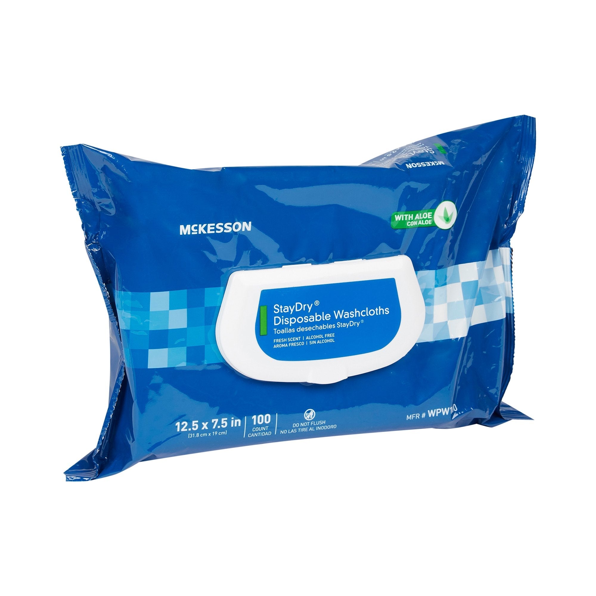 StayDry® Scented Personal Wipes, Soft Pack 100 Count - Fresh & Gentle