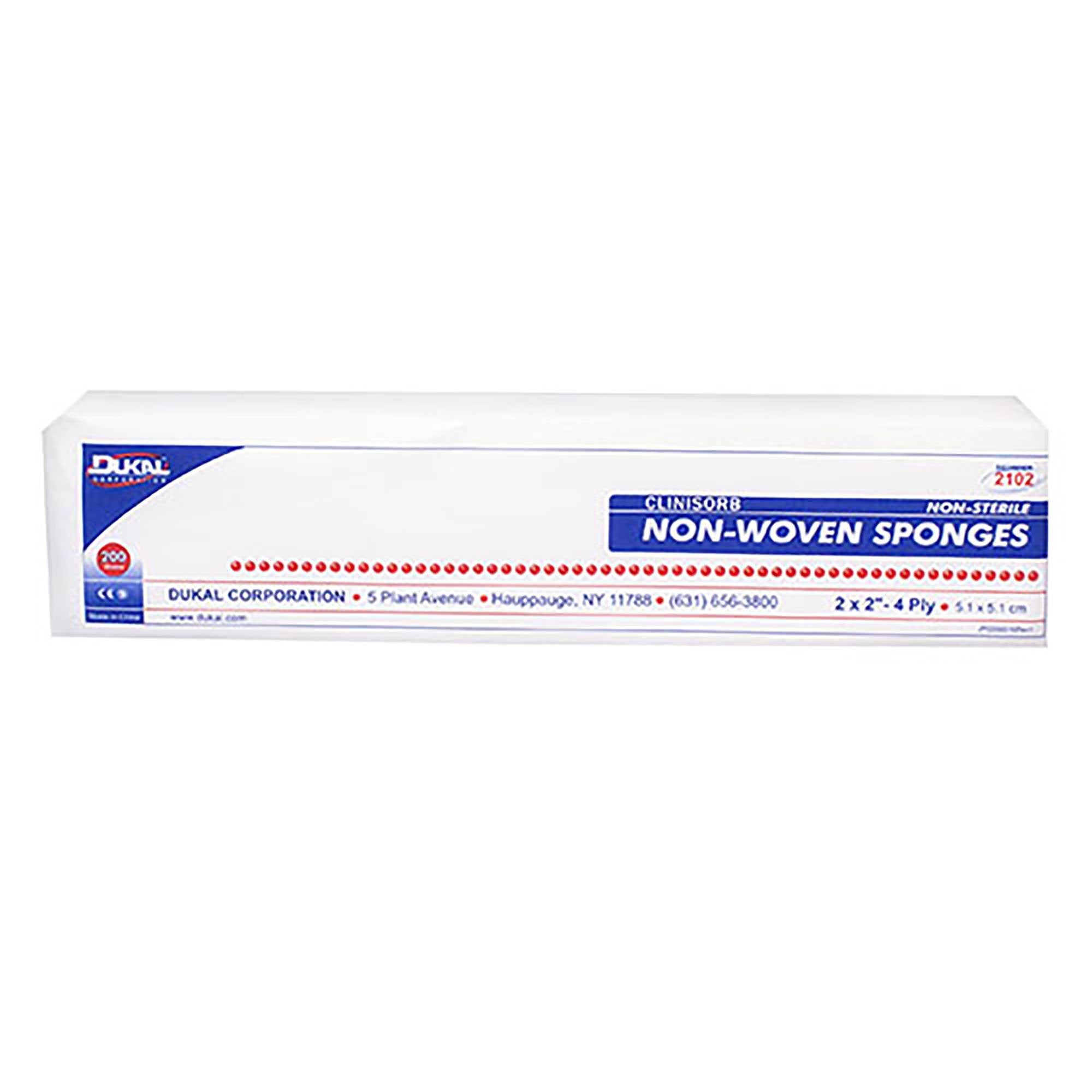 Clinisorb Nonwoven Sponge, 2 x 2 Inch (200 Units)