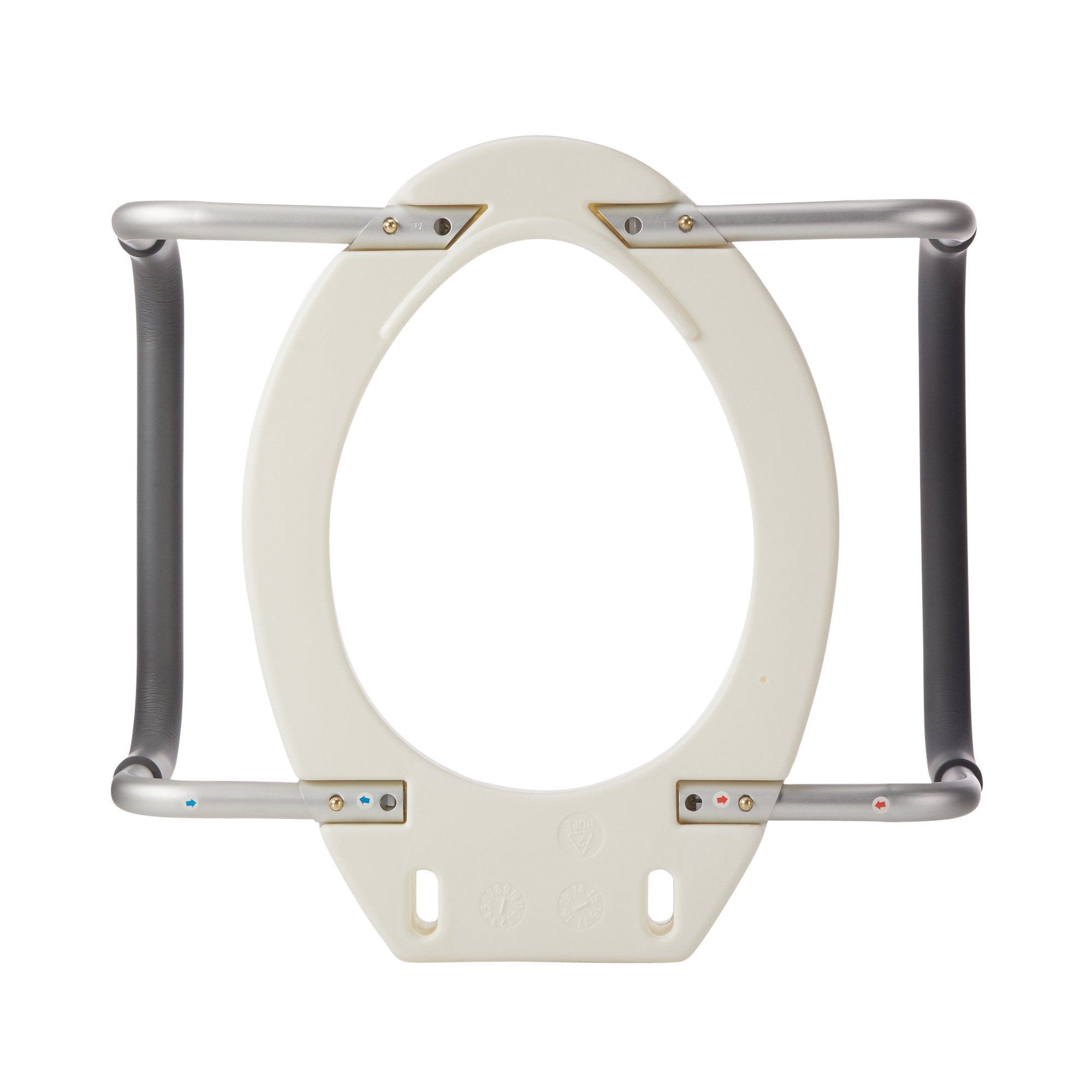 drive™ Premium Raised Toilet Seat with Removable Arms (1 Unit)