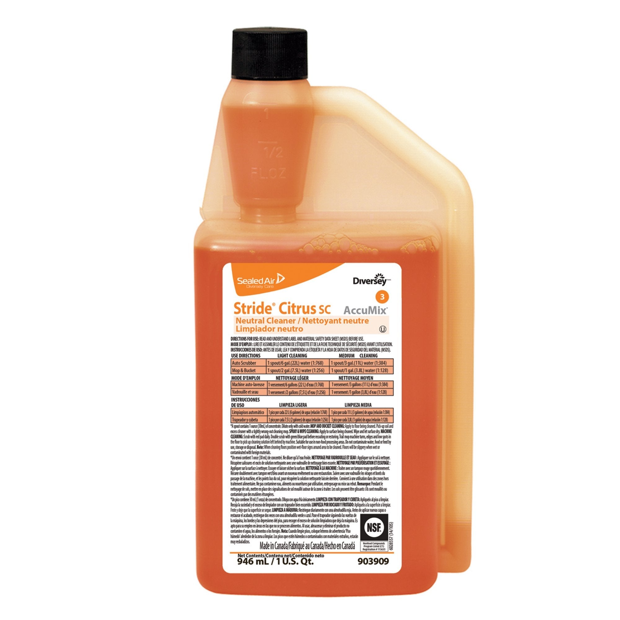 Stride® Citrus SC Surface Cleaner (6 Units)