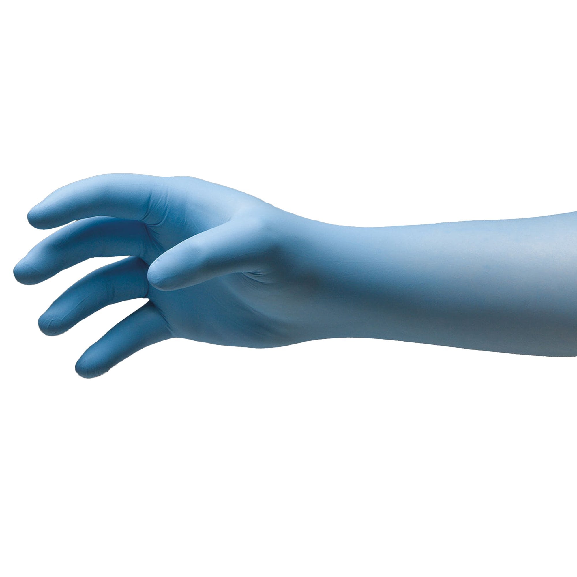 NitriDerm® EP Nitrile Extended Cuff Length Exam Glove, Medium, Blue (100 Units)