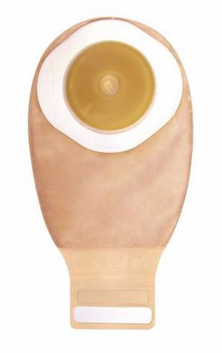 Esteem® + One-Piece Drainable Transparent Filtered Ostomy Pouch, 12 Inch Length, 7/8 Inch Stoma (10 Units)