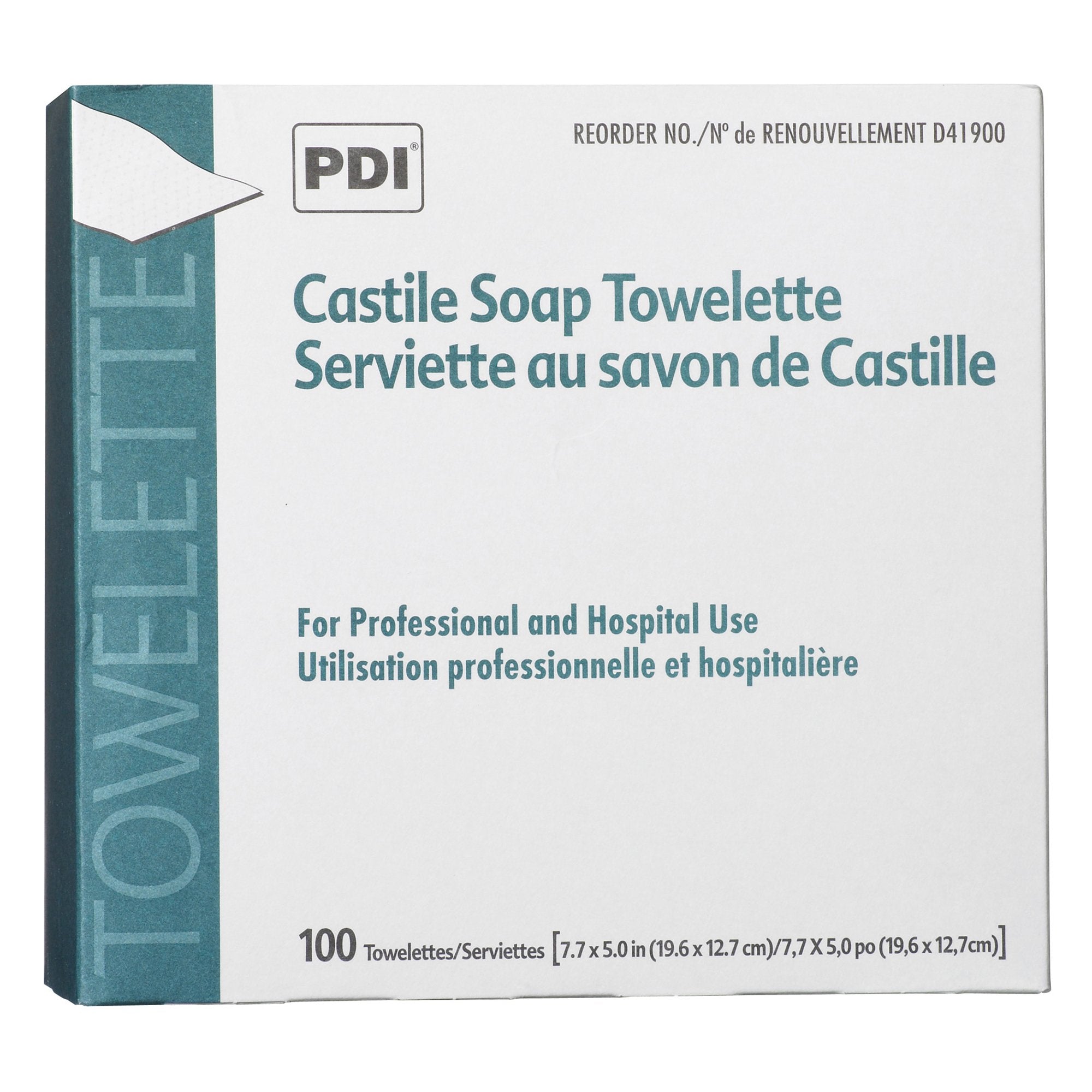 PDI® Scented Castile Soap Towelettes, Individual Packet (1000 Units)