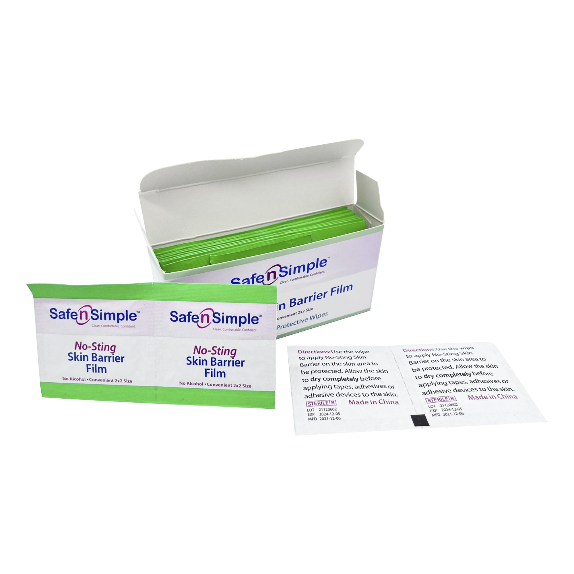 Safe n Simple™ Barrier Wipe (25 Units)