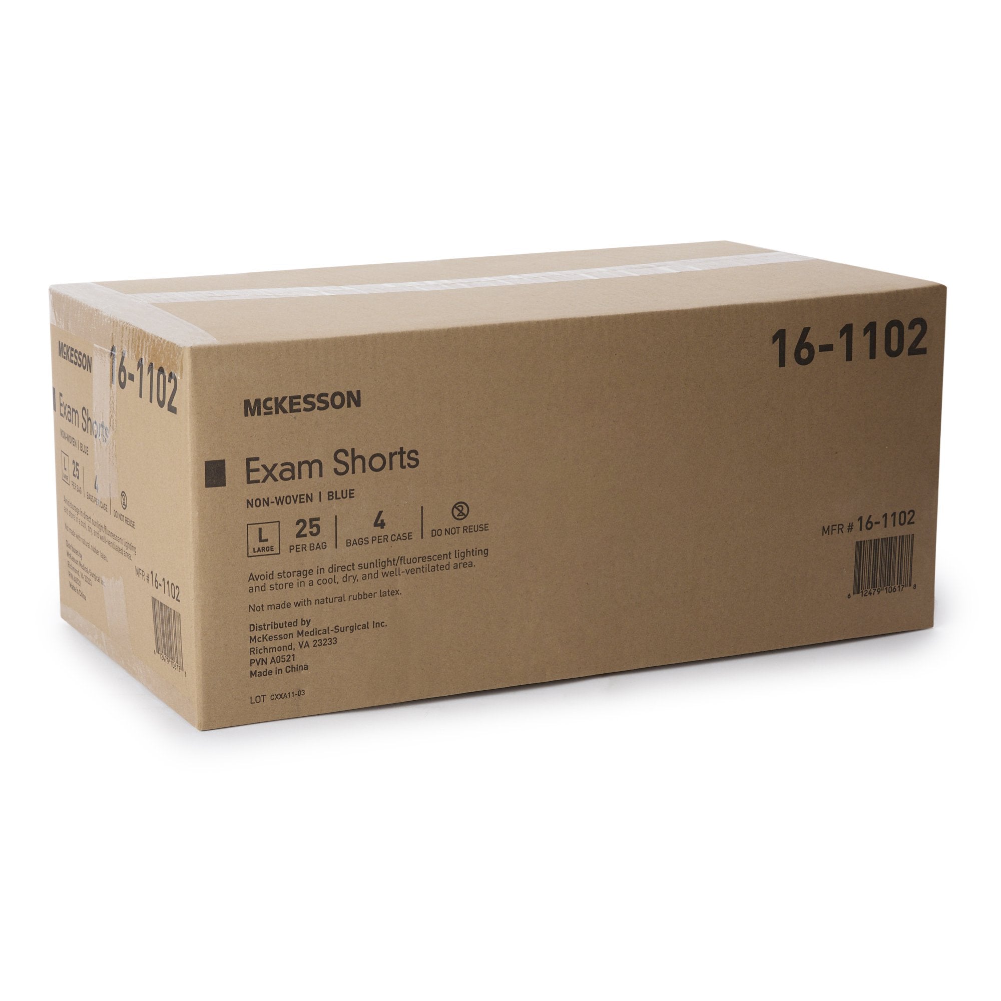McKesson Patient Exam Shorts, Large (100 Units)
