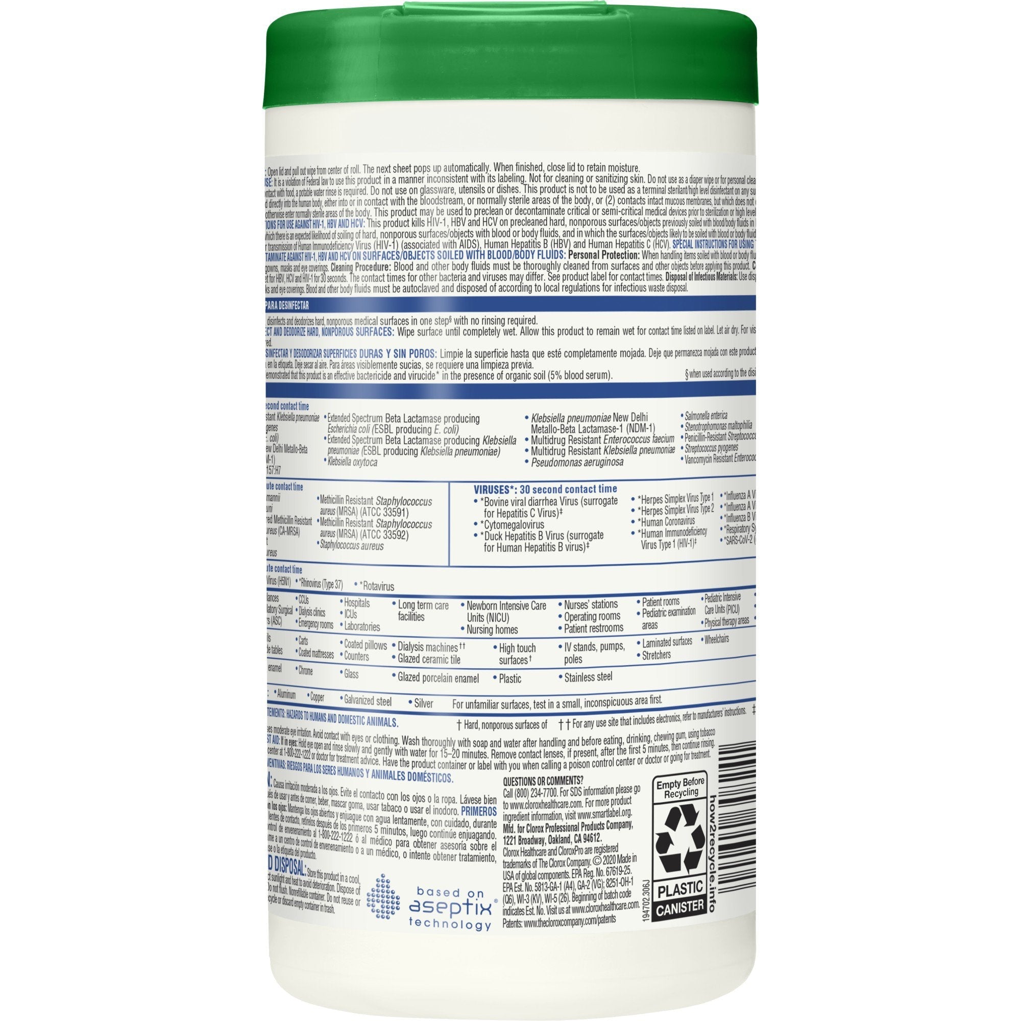 Clorox® Healthcare® Surface Disinfectant Cleaner (1 Unit)