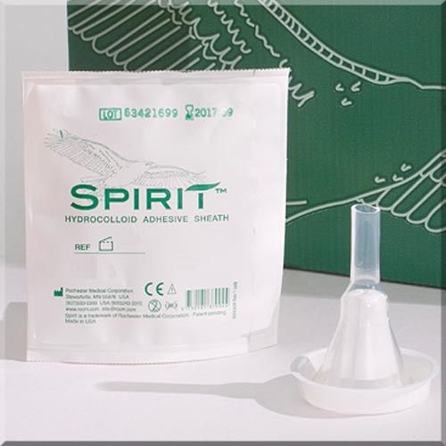 Spirit™1 Male External Catheter, Large (100 Units)