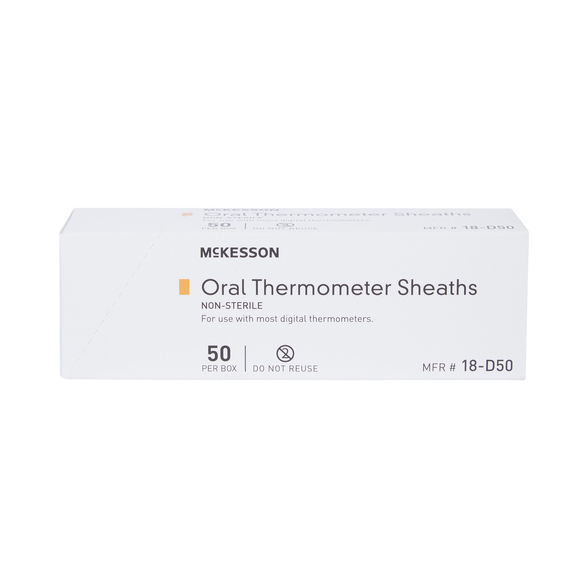 McKesson Digital Oral Thermometer Sheath (50 Units)
