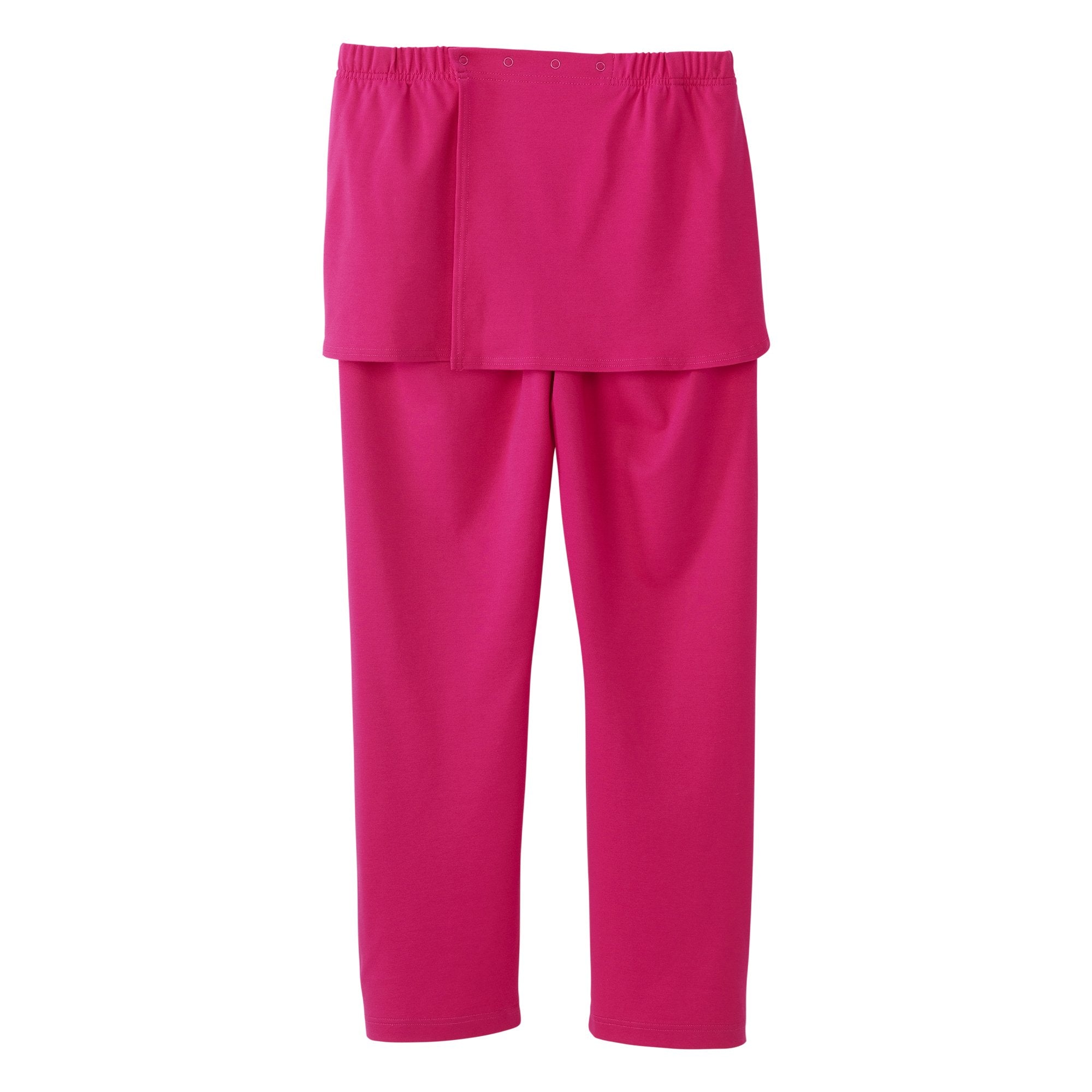 Silverts® Women's Open Back Soft Knit Pant, Extreme Pink, Small (1 Unit)