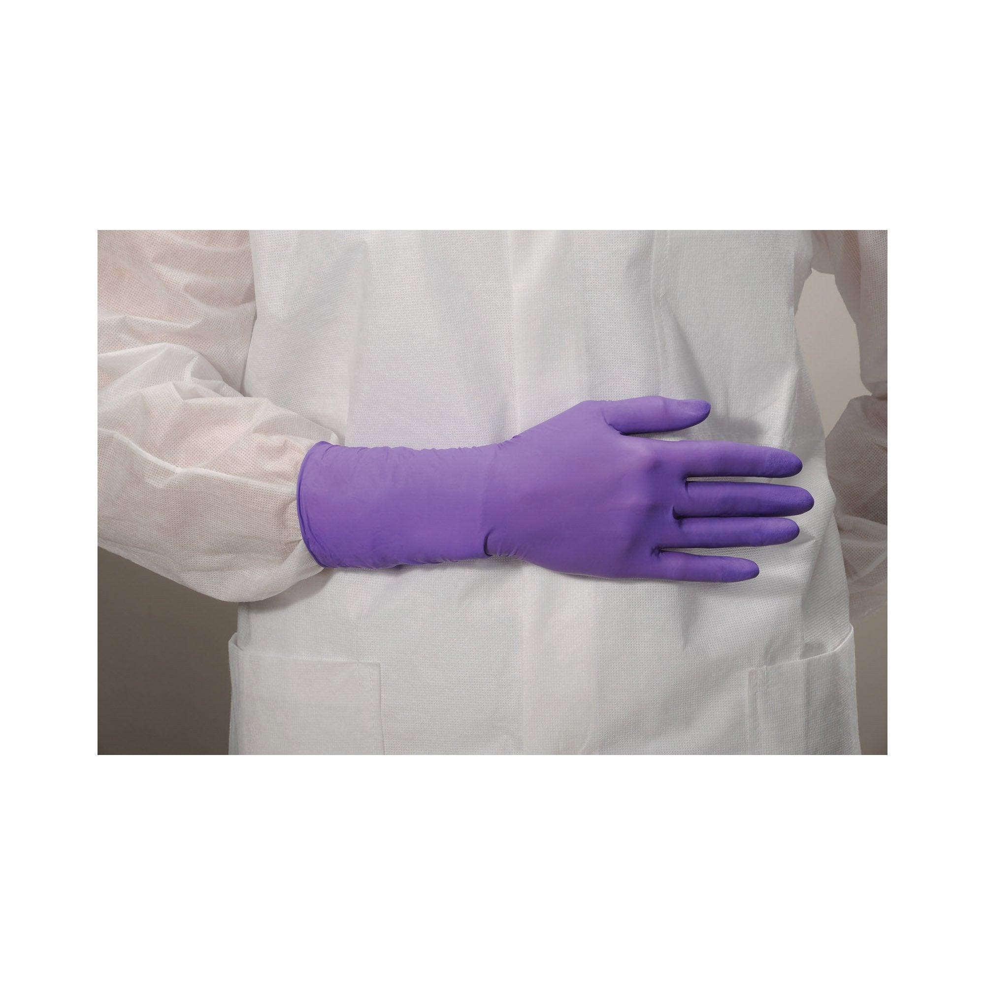 Purple Nitrile-Xtra™ Nitrile Extended Cuff Length Exam Glove, Extra Large (500 Units)