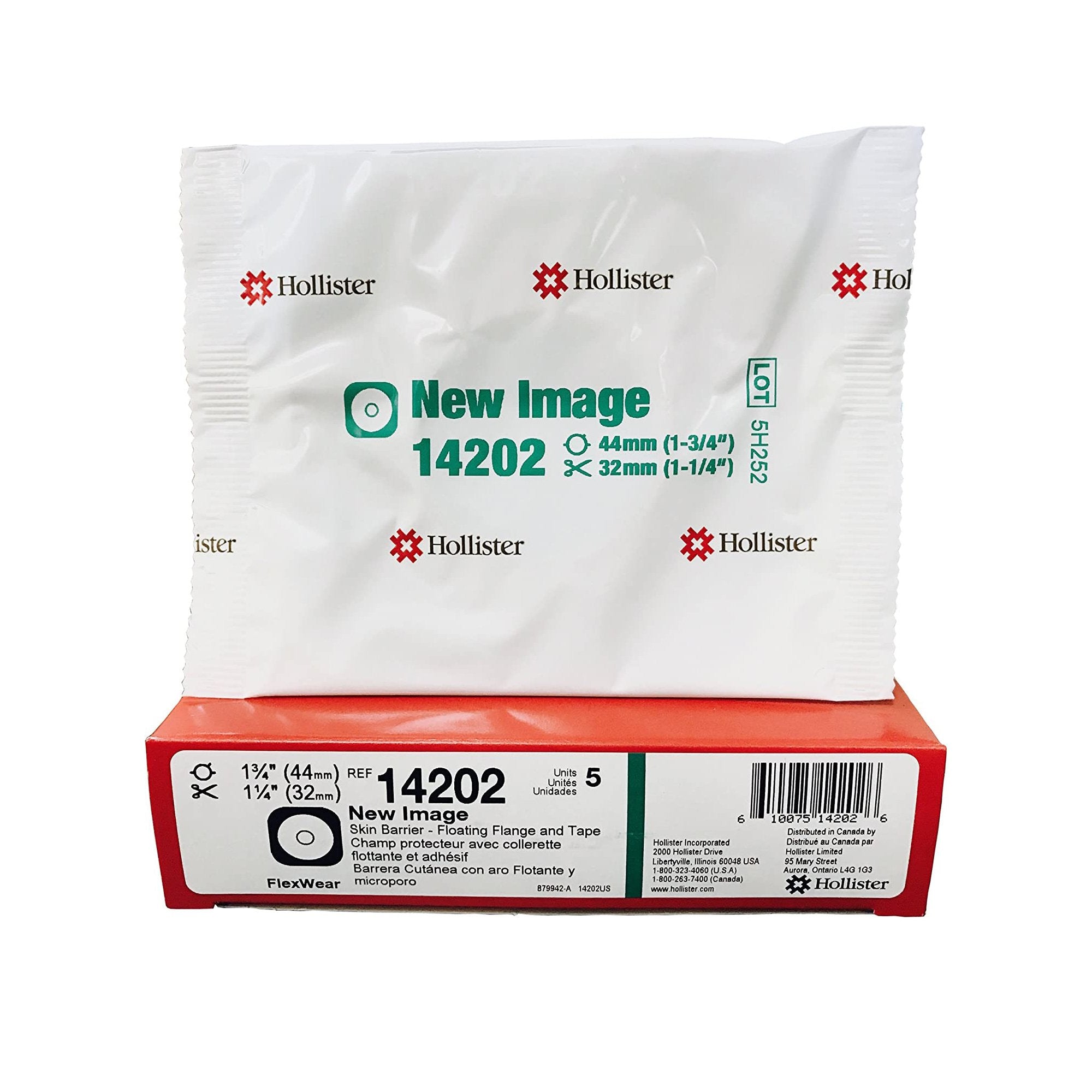 New Image™ Flextend™ Colostomy Barrier With Up to 1¼ Inch Stoma Opening (5 Units)