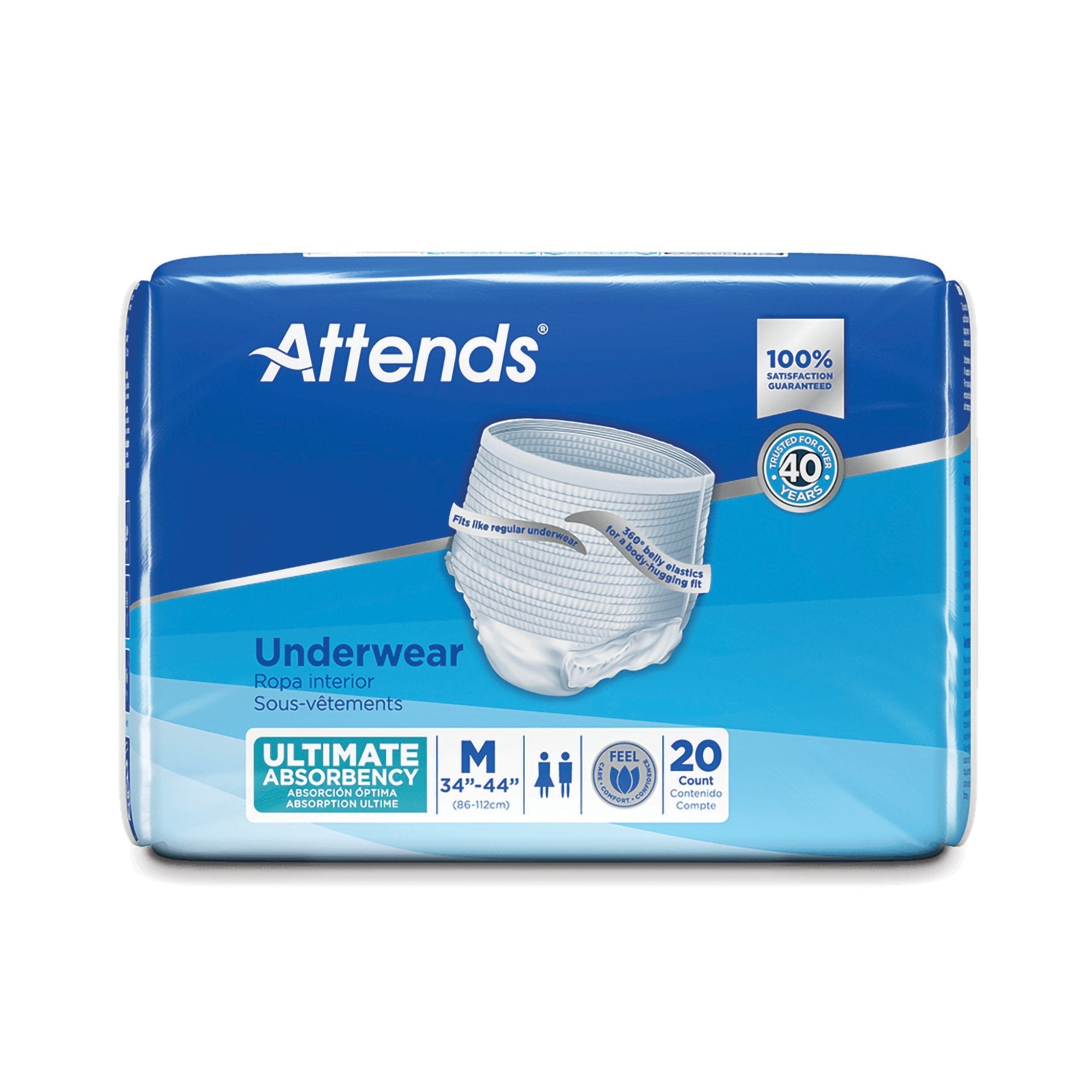 Attends® Advanced Underwear, Medium (1 Unit)